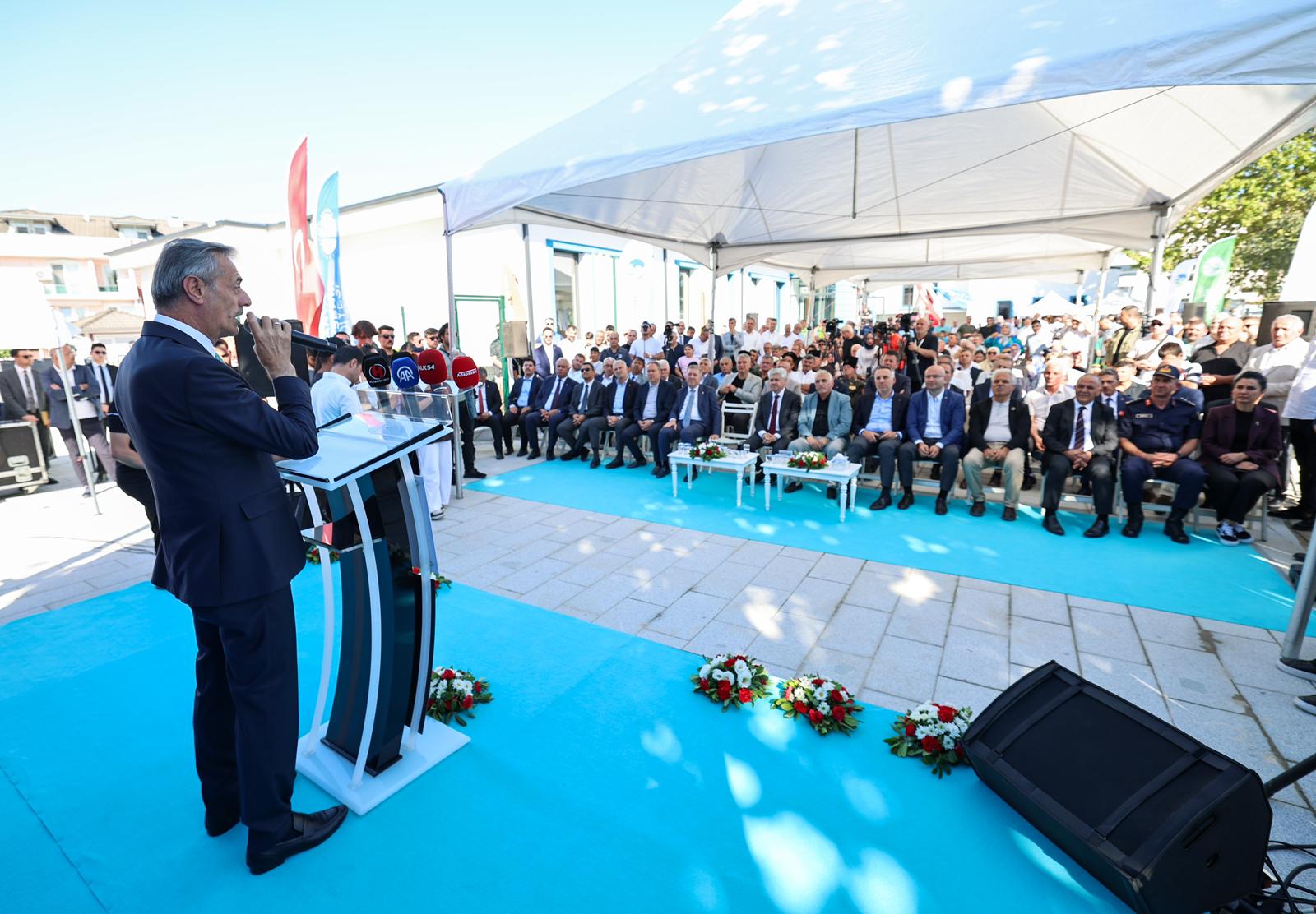 “Yatırımlarımızın resmi açılışını Sayın Cumhurbaşkanımız yapacak”
