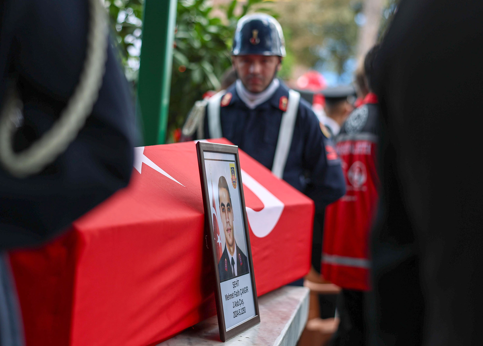 Şehit Mehmet Fatih Çangır son yolculuğuna uğurlandı: “Milletimizin başı sağ olsun”