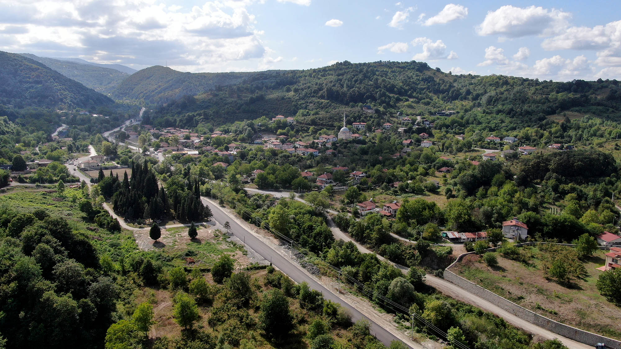 Sapanca Akçay’dan Büyükşehir’e asfalt teşekkürü