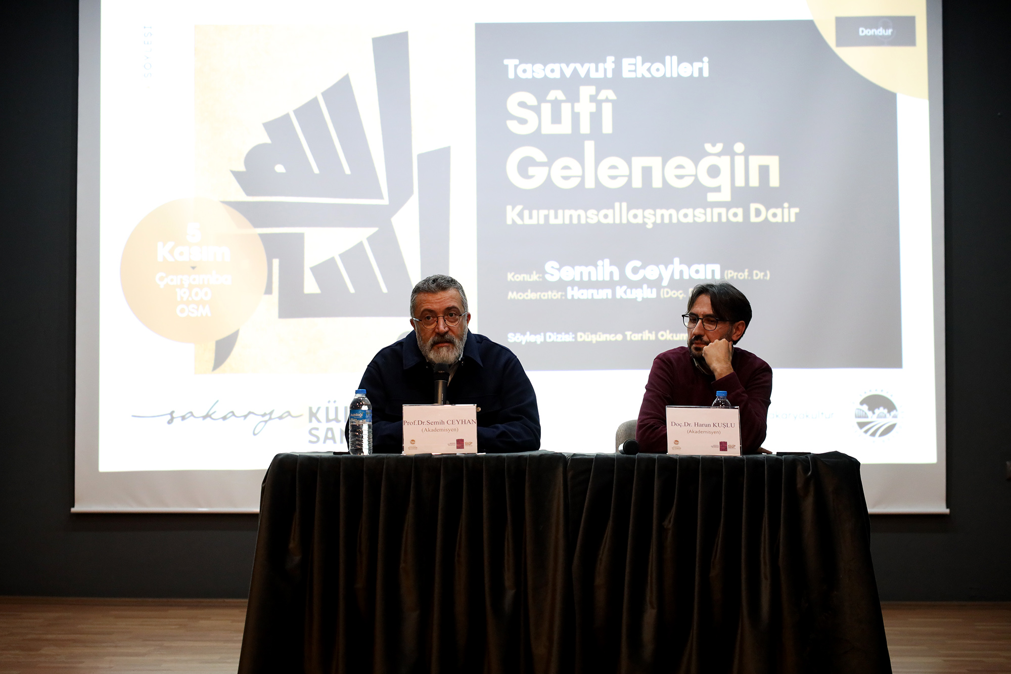 “Sûfî Geleneğin Kurumsallaşmasına Dair” söyleşisi OSM’de gerçekleştirildi