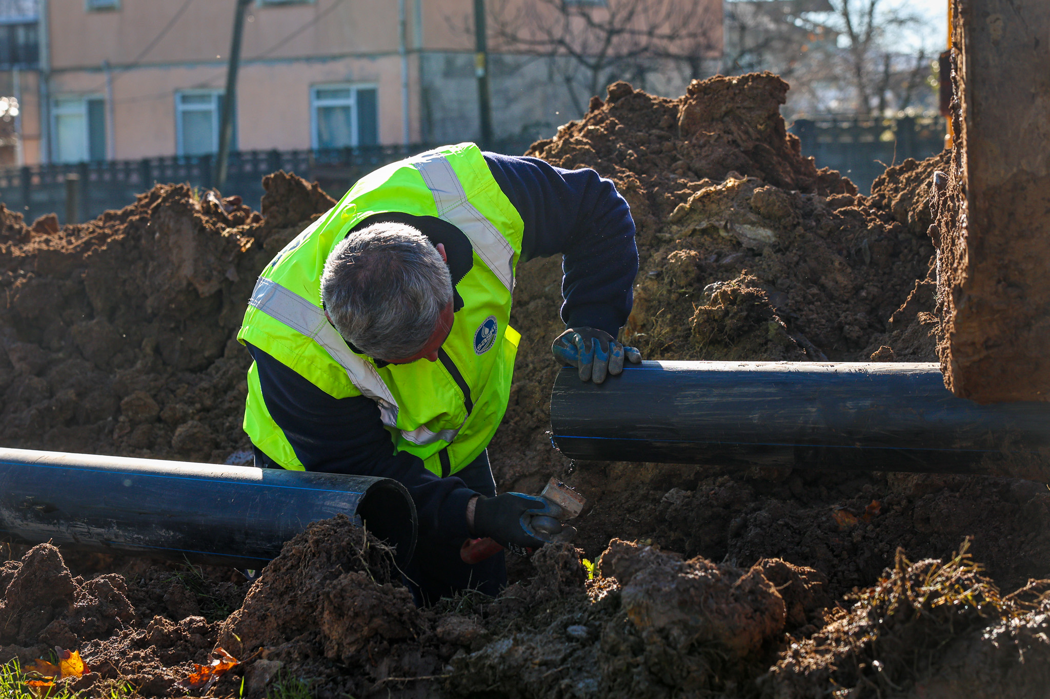 5 kilometrelik yeni hat Söğütlü Yeniköy’ün içme su geleceğinin teminatı olacak