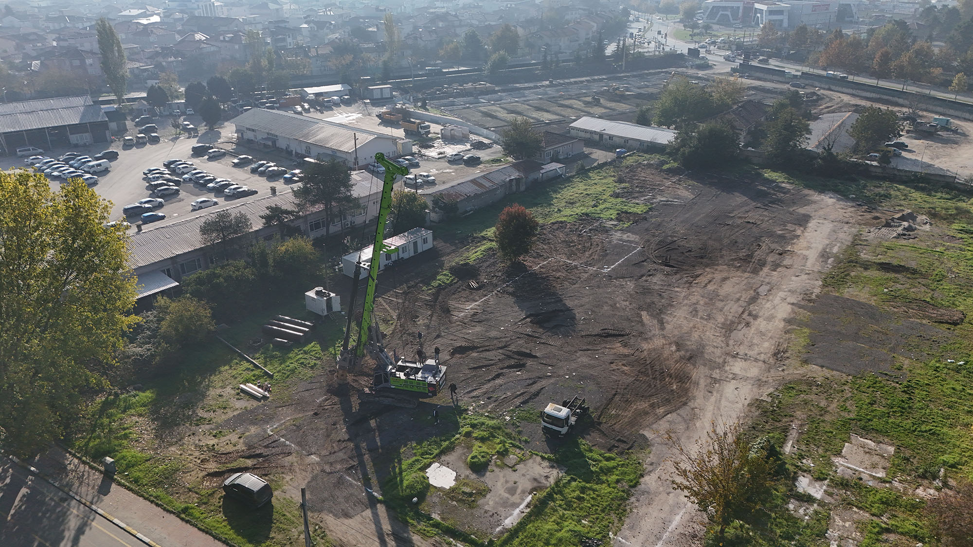 1 milyon kitaplı Şehir Kütüphanesi için ilk kazma vuruldu