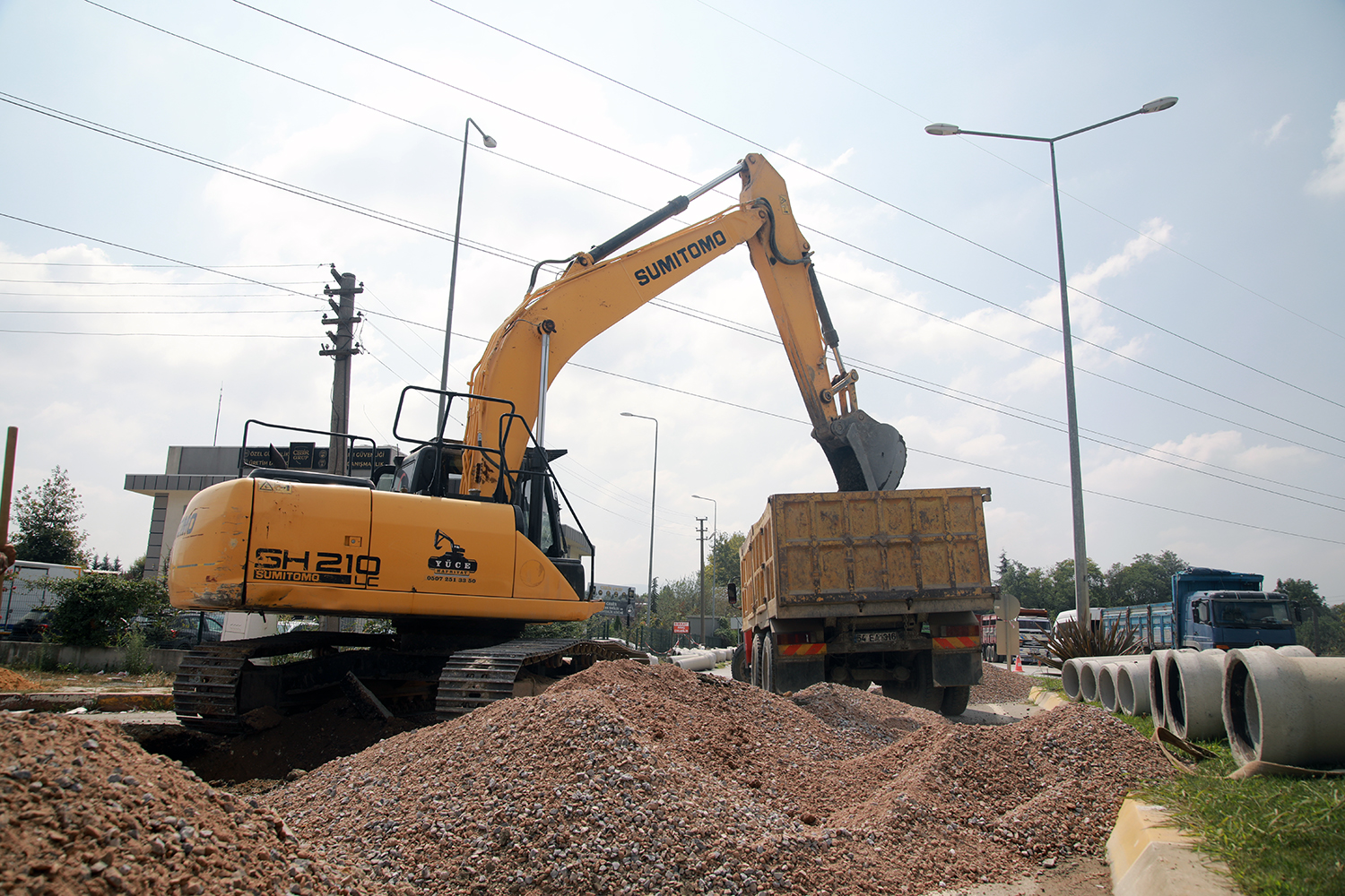Yeni OSB güzergâhına yağmursuyu altyapısı