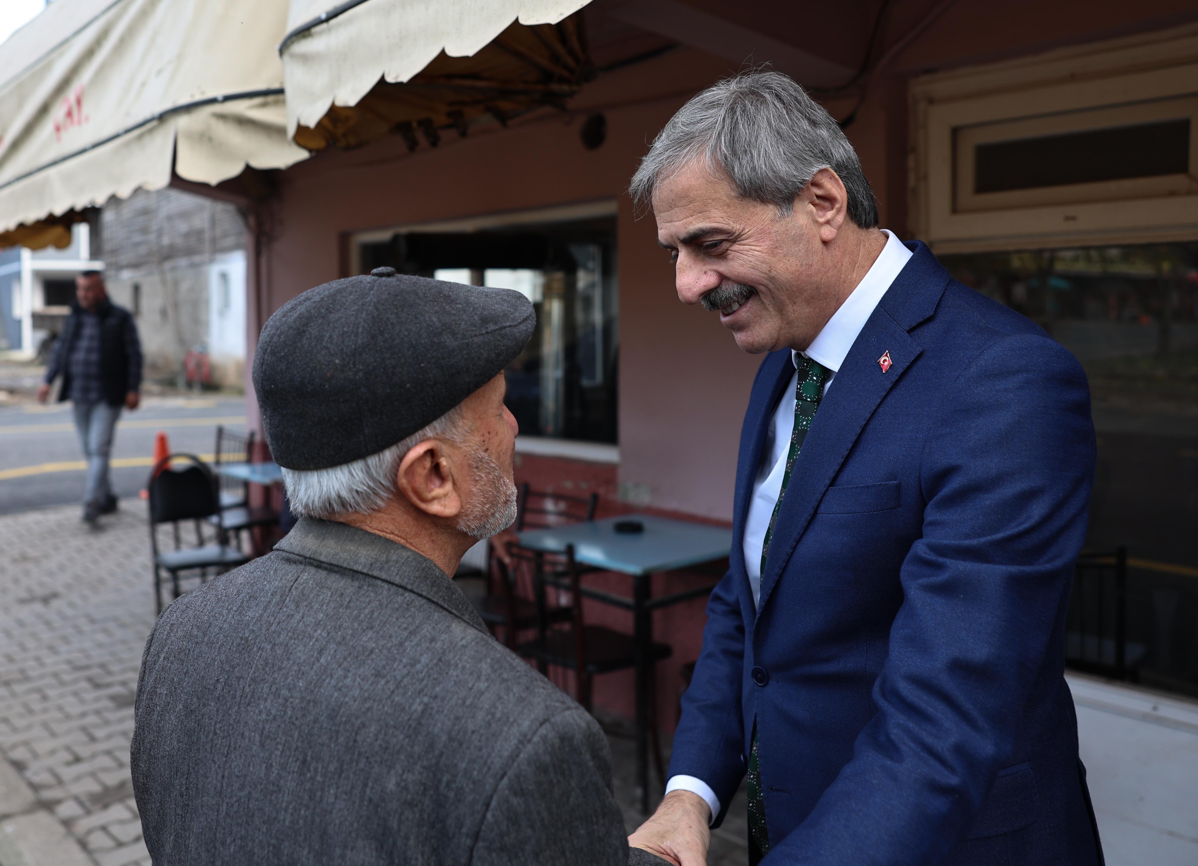 “Her ilçeye, her mahalleye hizmet götürmek için gayretle çalışıyoruz”