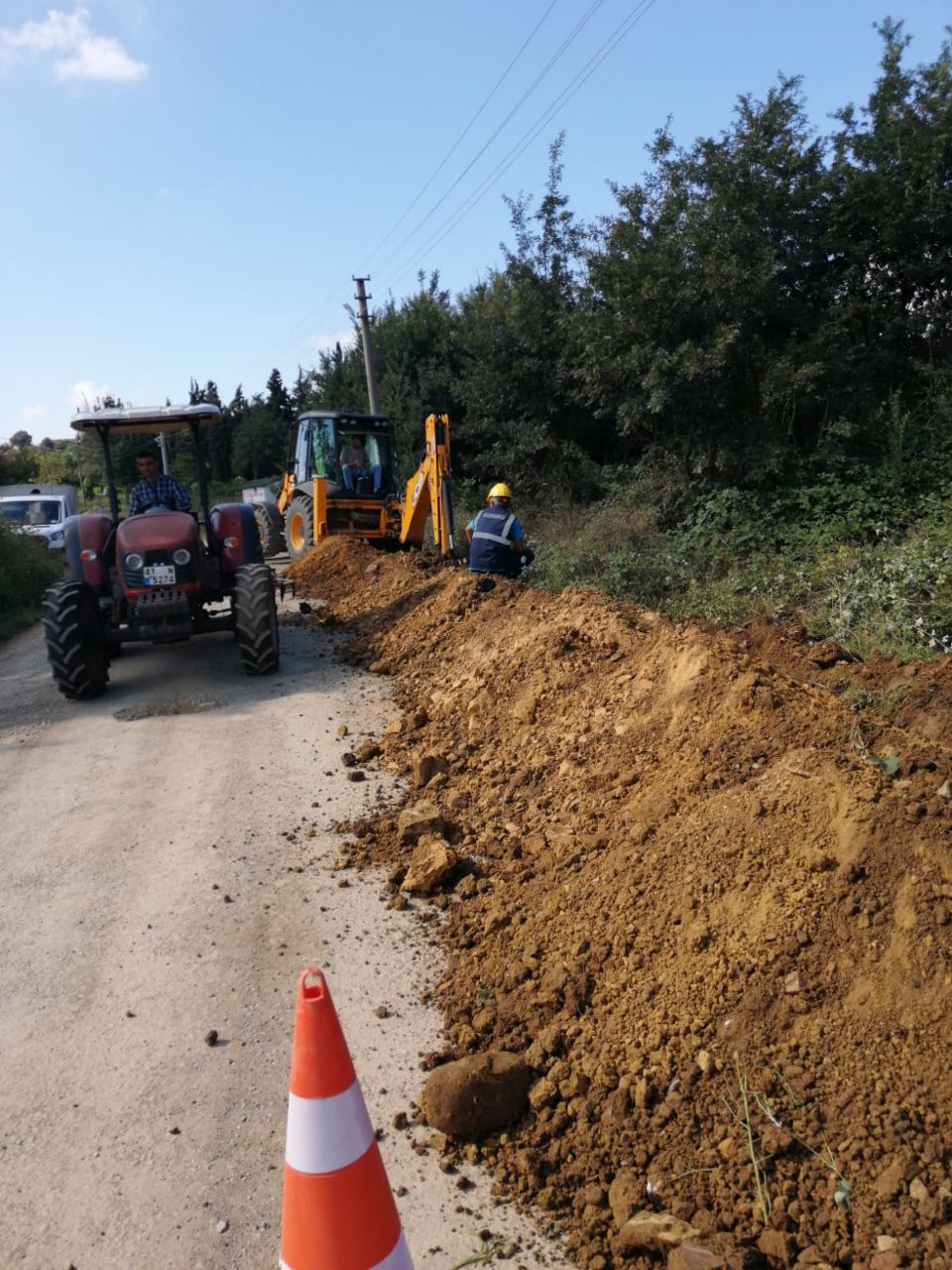 Büyükşehir Saski içmesuyu hattı yenileme çalışmalarına devam ediyor