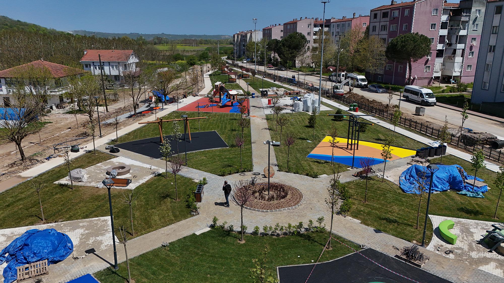 Ferizli Atatürk Parkı açılış için gün sayıyor