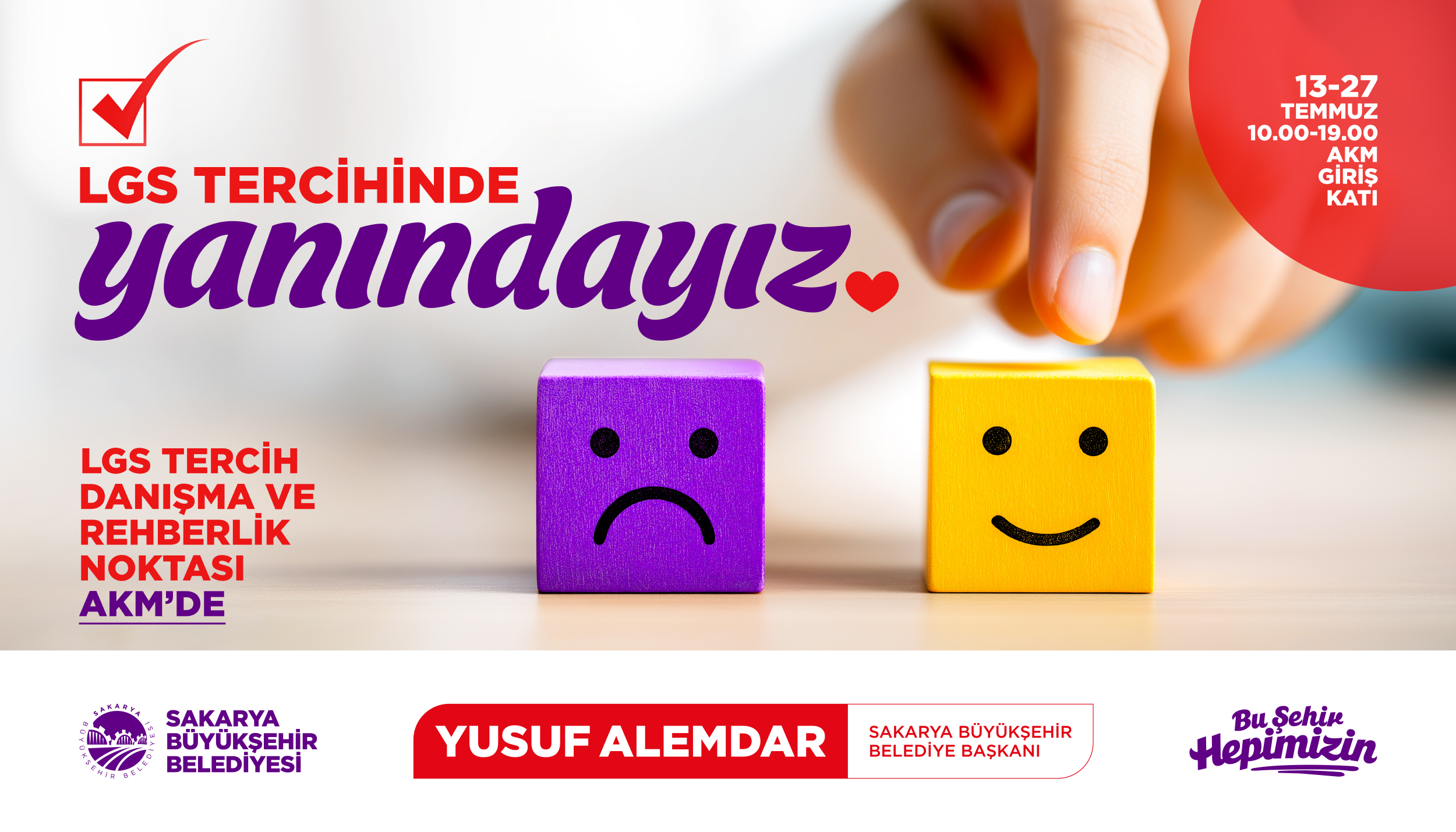 Büyükşehir’den LGS tercih döneminde öğrencilere ücretsiz danışmanlık desteği