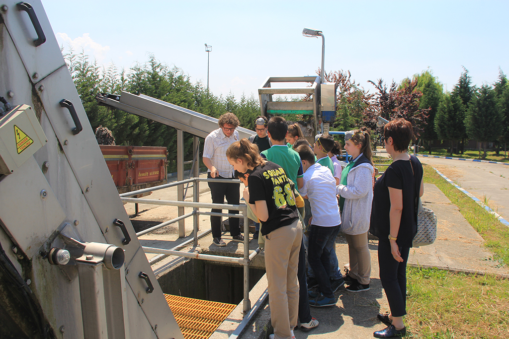 SASKİ tesisleri öğrencileri ağırlıyor