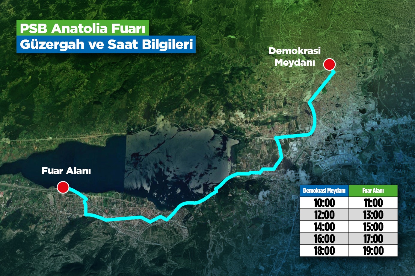 Büyükşehir’den dev fuara ücretsiz ulaşım