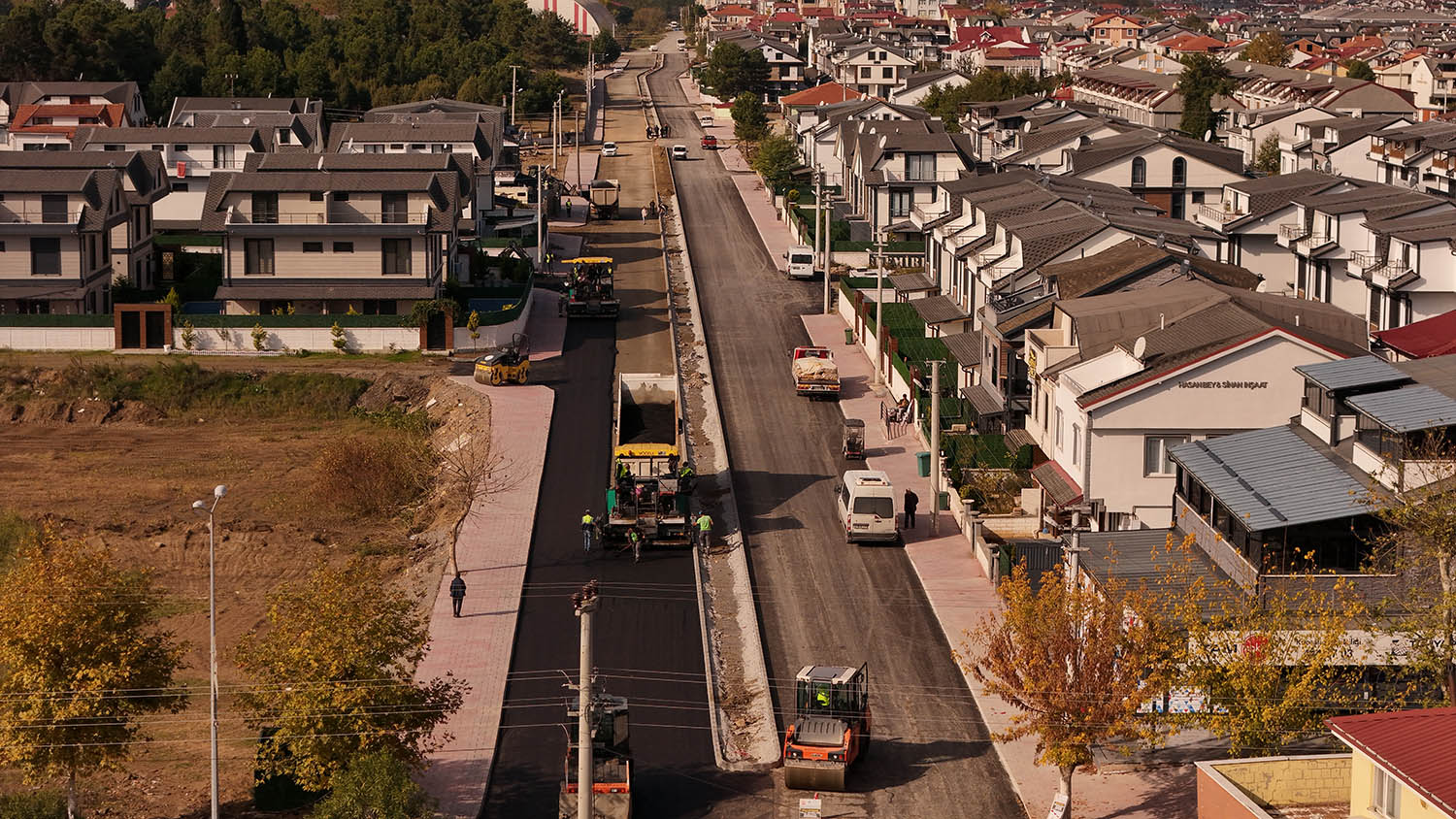 Kocaali Şehit Yılmaz Caddesi’ne modern yüz