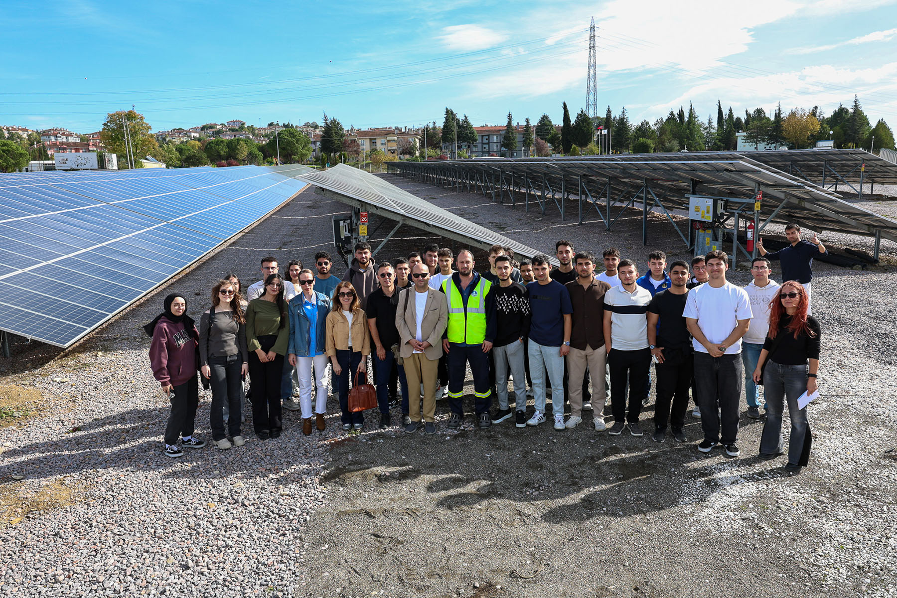 Geleceğin enerji uzmanları SASKİ’nin elektrik üretim tesislerini inceledi