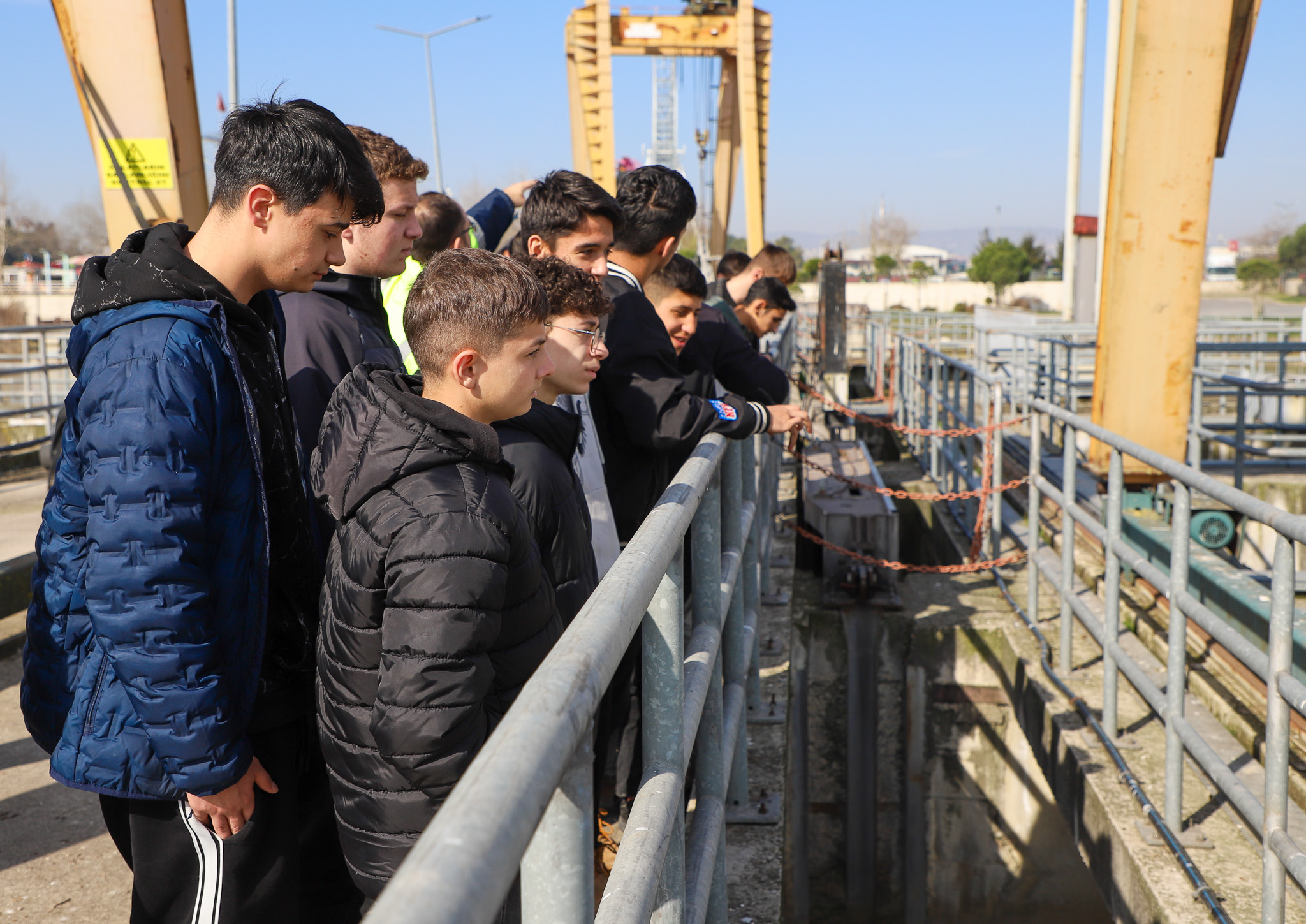 SASKİ’nin arıtma ve enerji üretim tesisleri öğrencilere kılavuz olmaya devam ediyor
