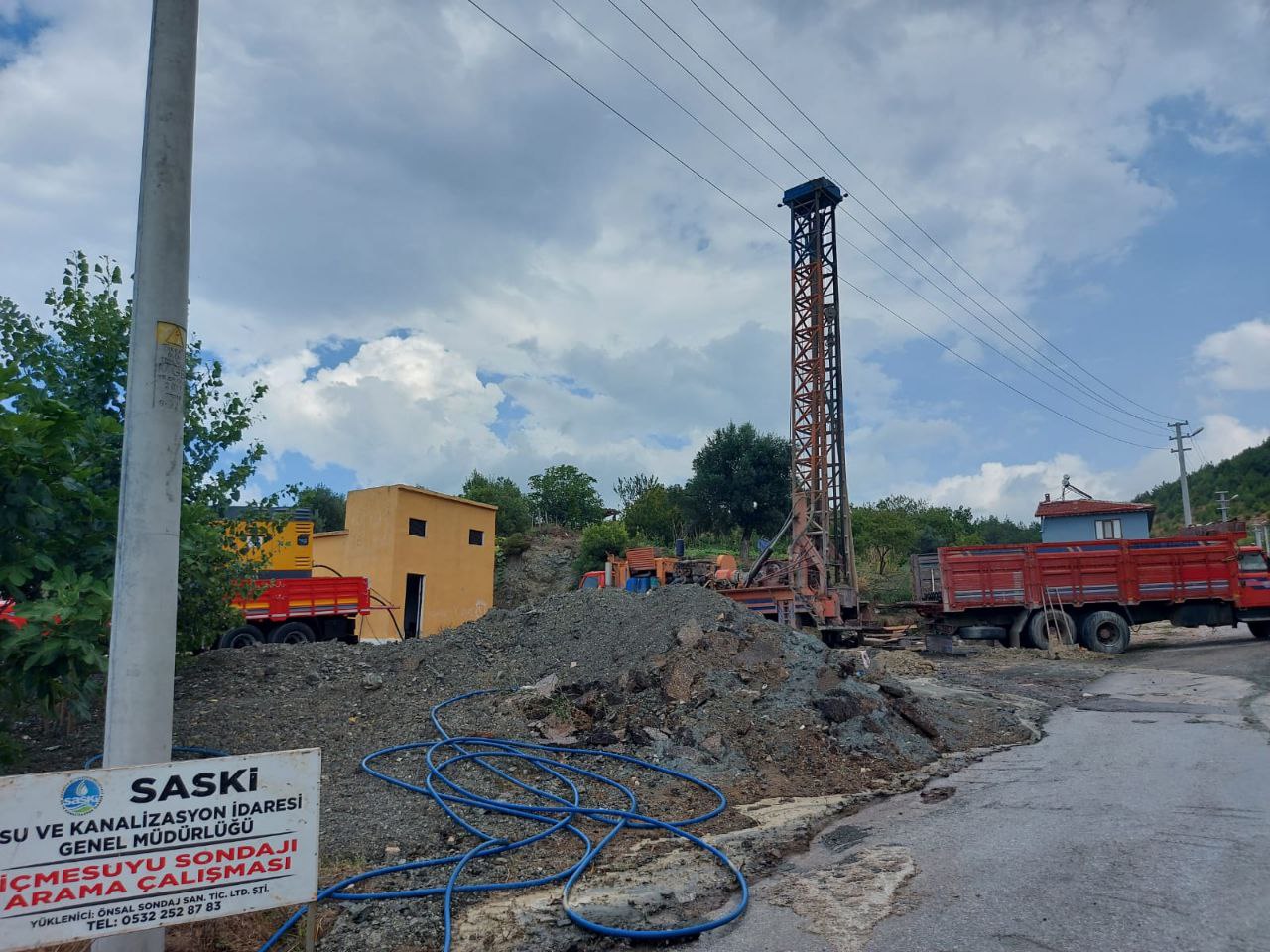 Büyükşehir Saski sondaj çalışmalarını aralıksız sürdürüyor