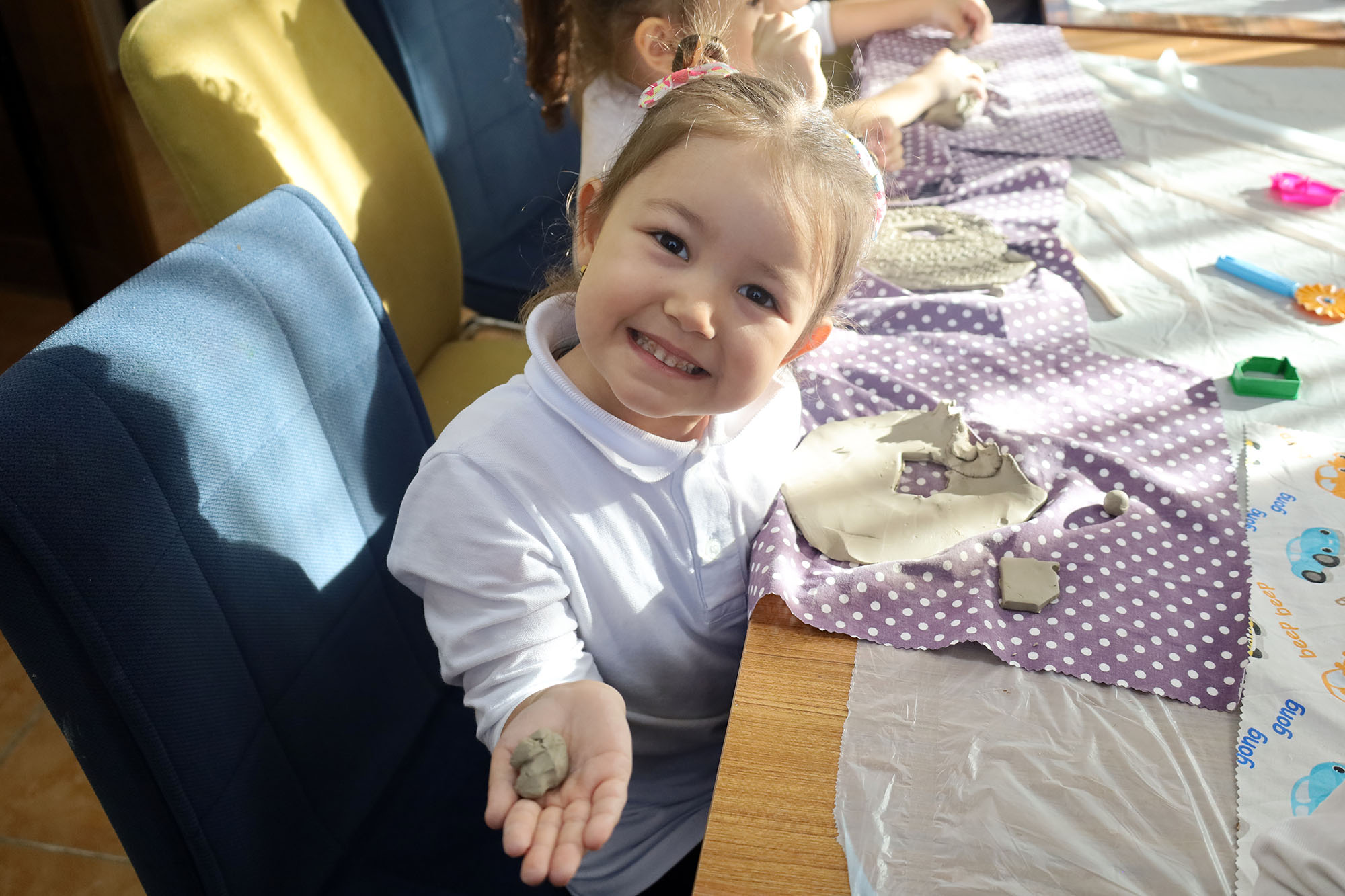 SAMEK atölyelerinde minikler seramikle, gençler tezhiple tanıştı