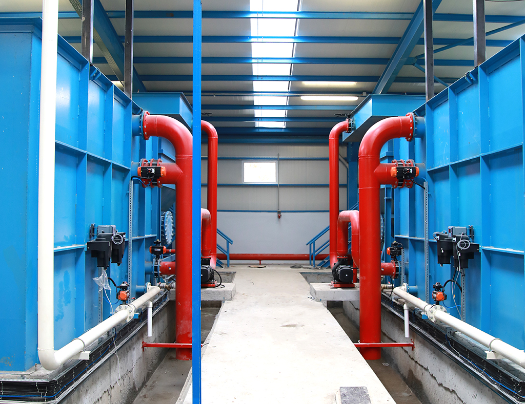 Kuzeyin arıtma tesisi devrede