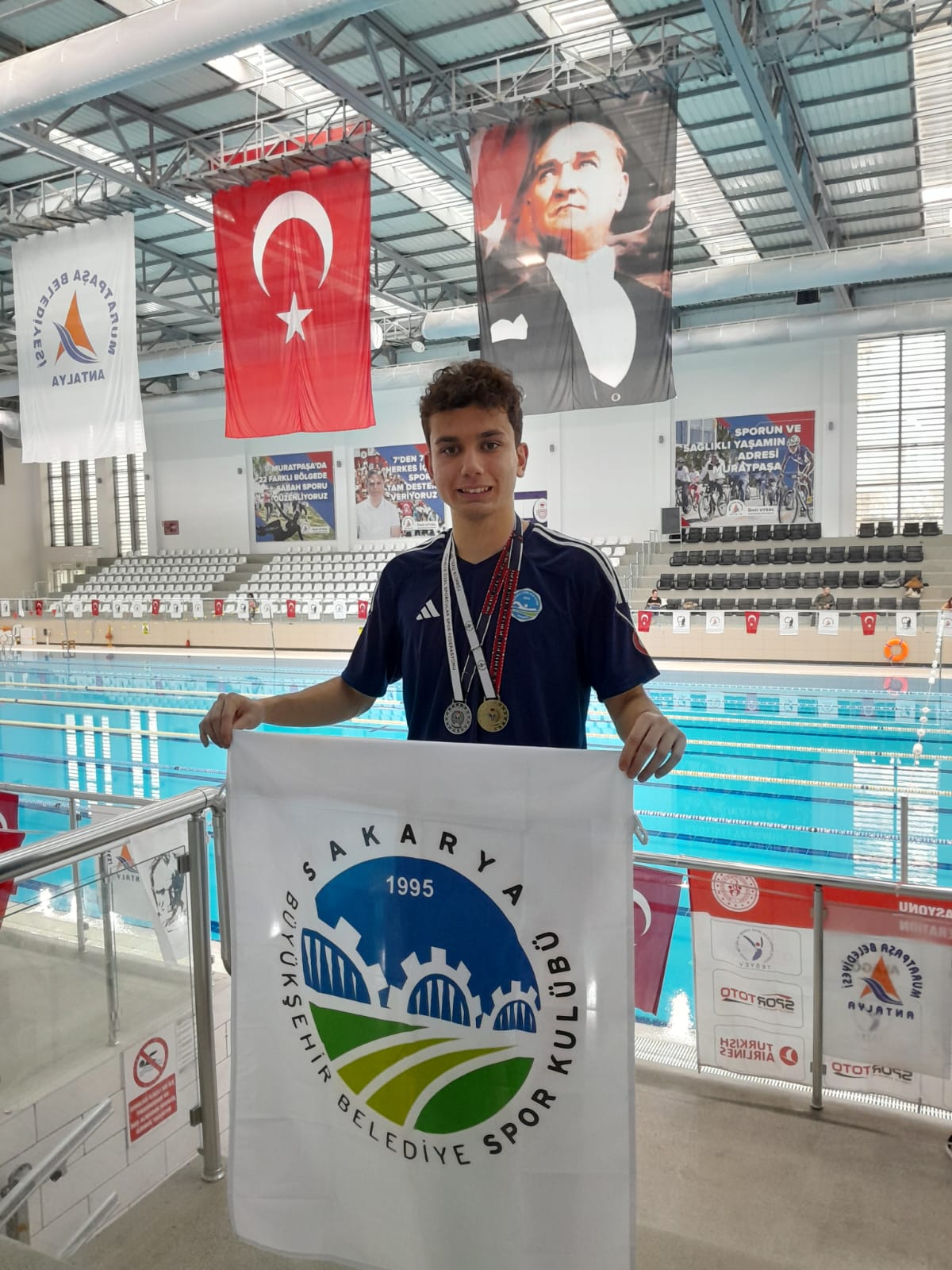 Sakarya’nın altın sporcusu Selim Antalya’daki şampiyonaya damga vurdu