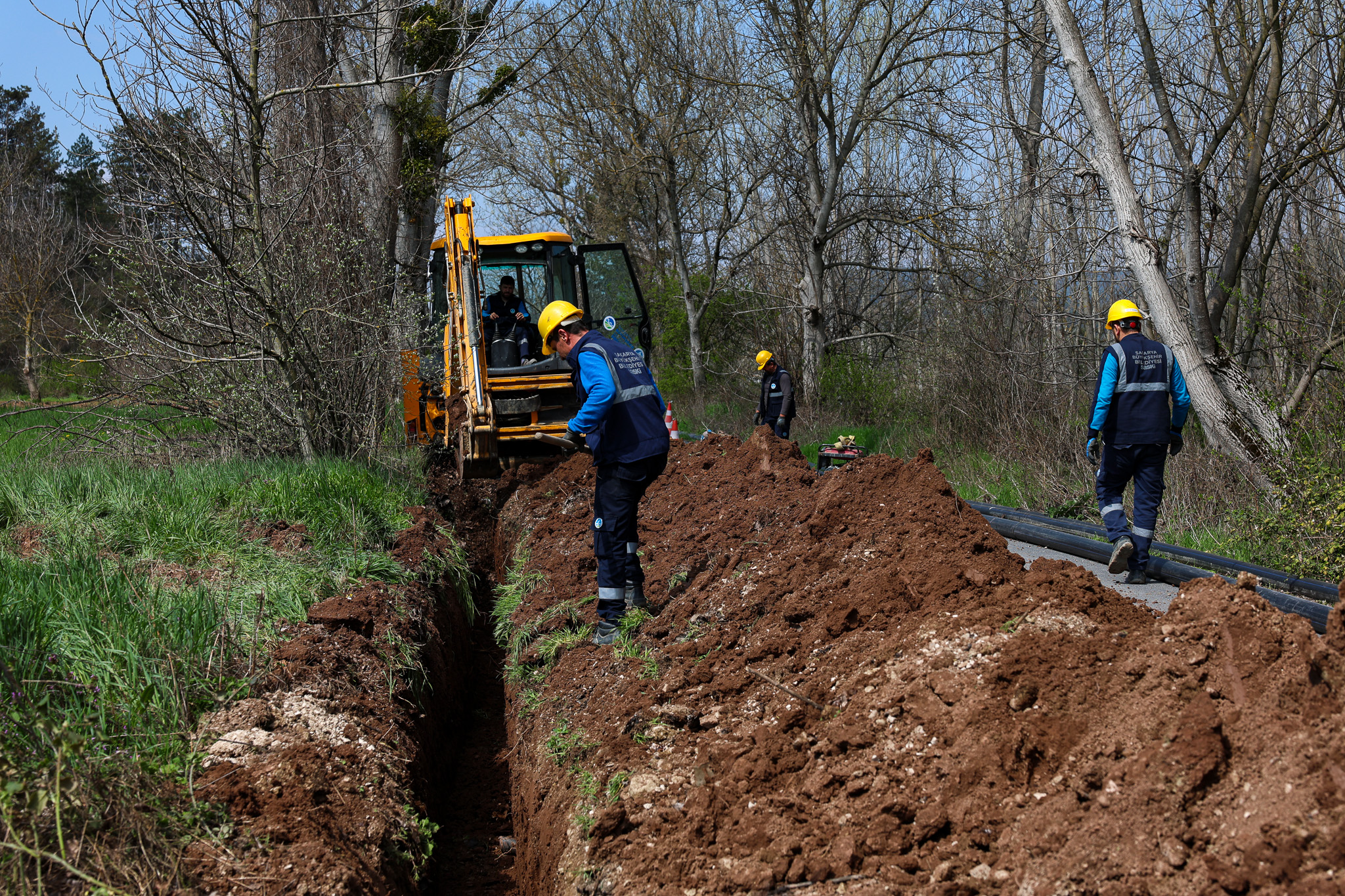 Taraklı’nın 300 hanesine kaliteli su 5 kilometrelik yeni hatla ulaşacak