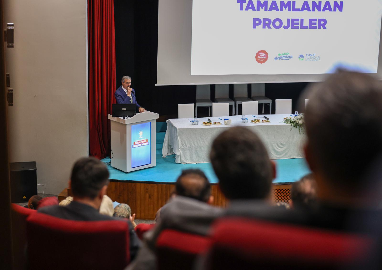 “Her anımızı şehrimizin geleceği ve insanımıza hizmet gündemiyle yaşıyoruz”