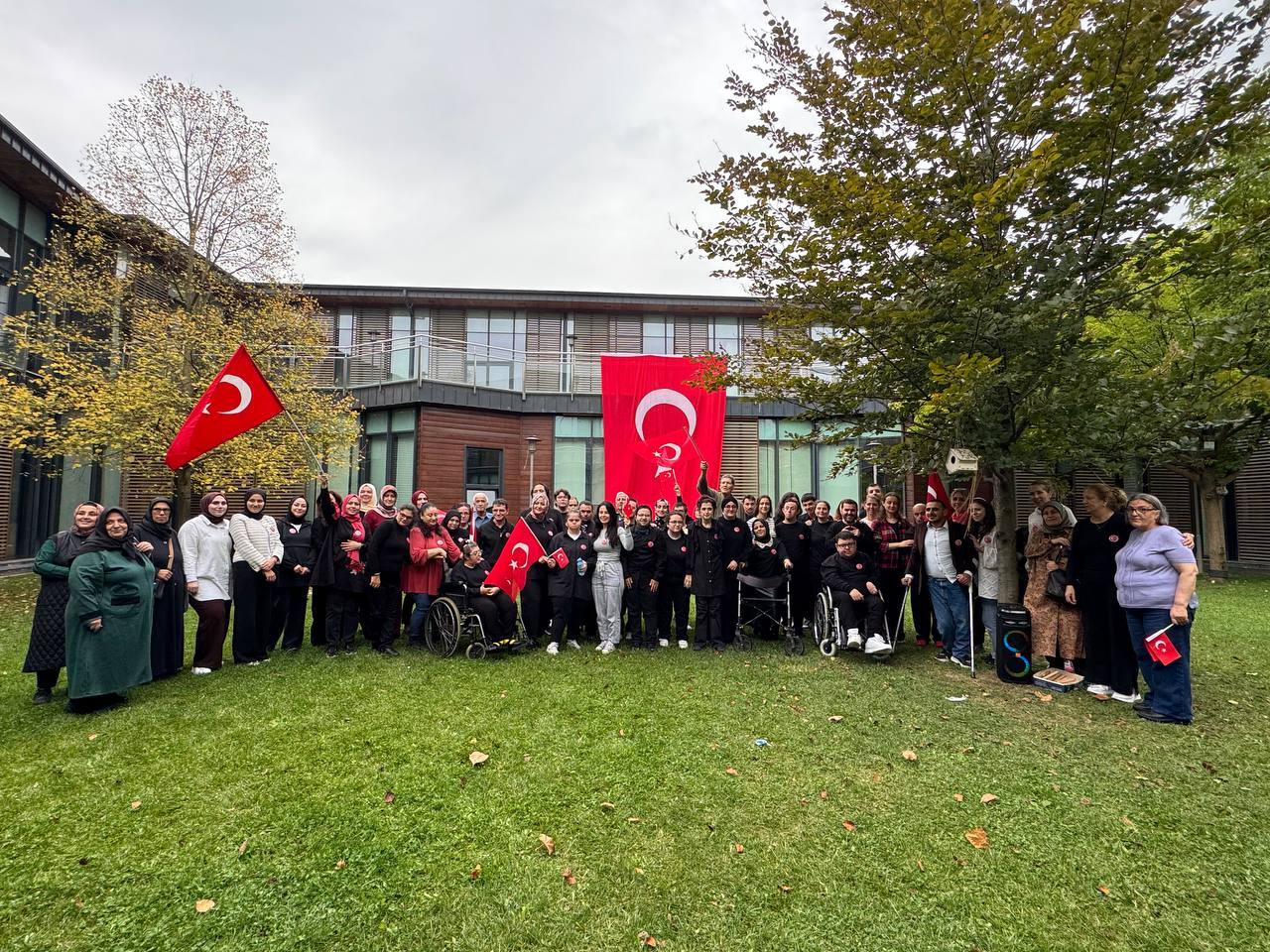 SGM’de özel bireylerin Cumhuriyet coşkusu