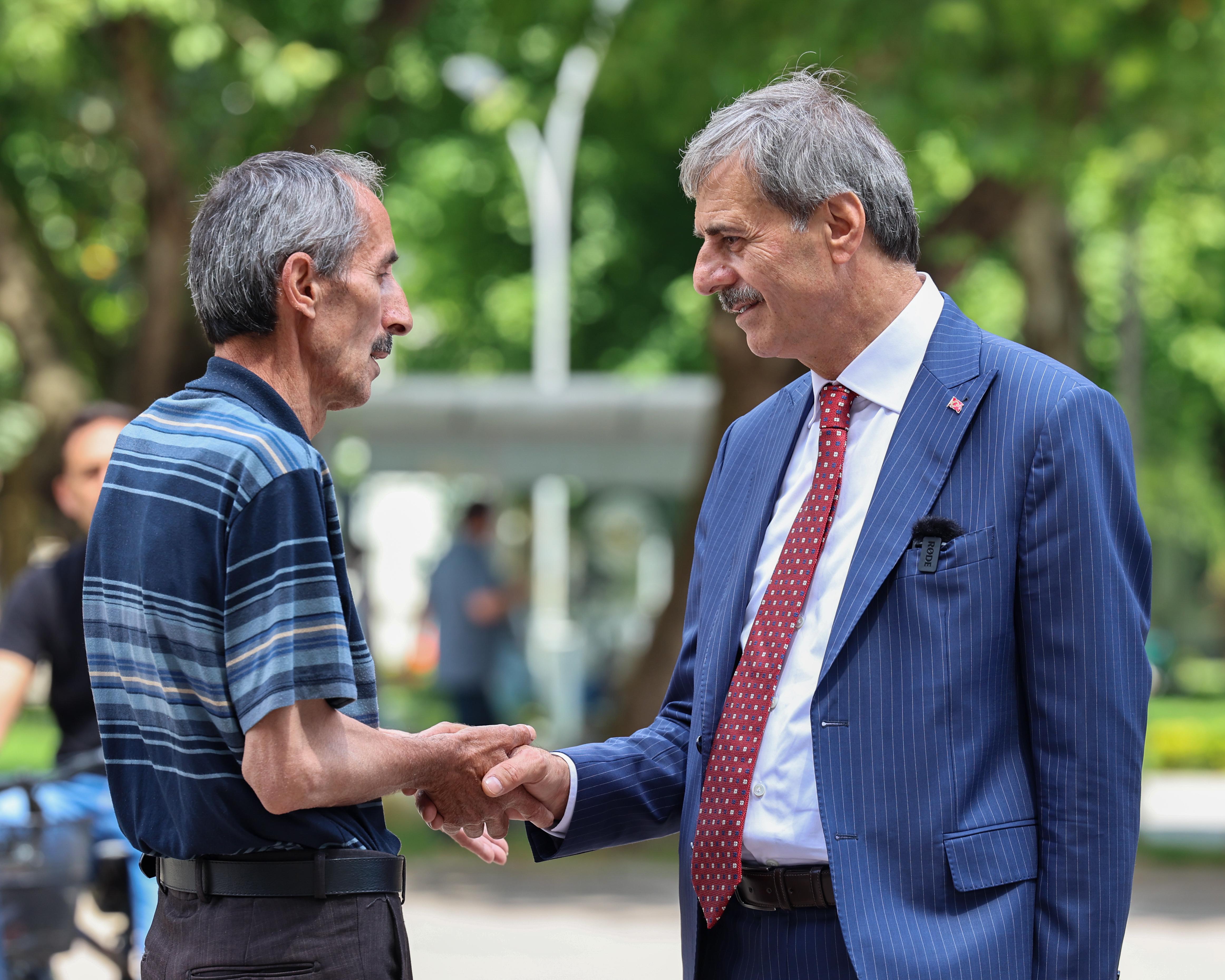 “Şehrimizi geleceğe hep birlikte taşıyoruz”