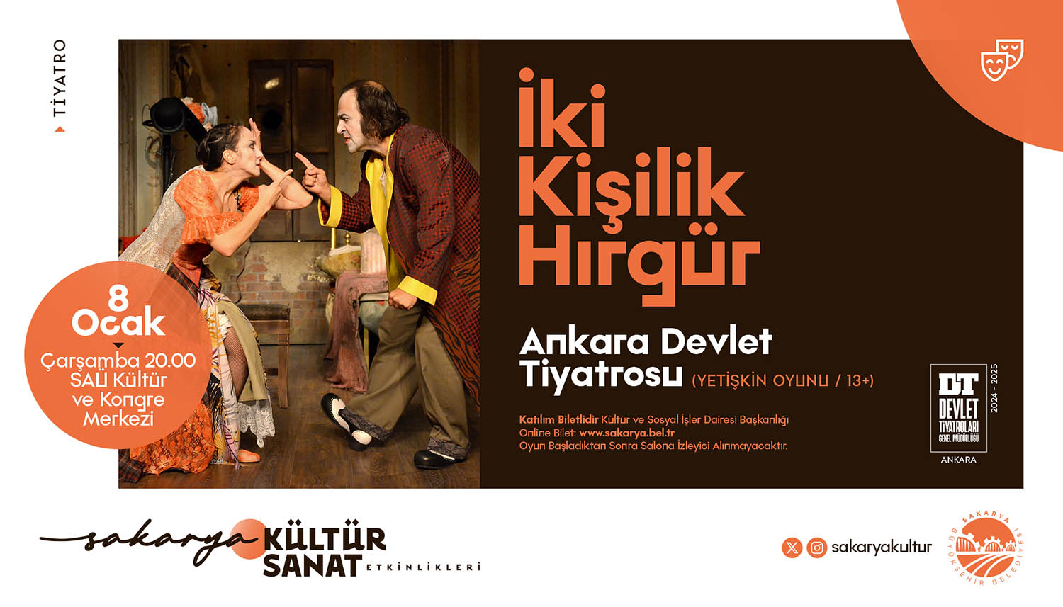 Büyükşehir takvimi açıkladı: Ocak kültür sanat etkinlikleri belli oldu