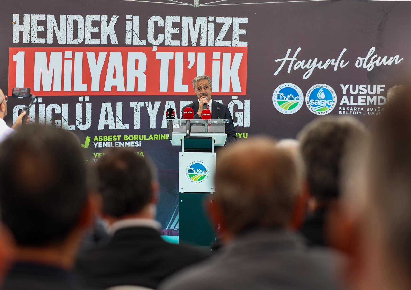 ‘Hendek’e yeni bir arıtma tesisi kazandırıyoruz’