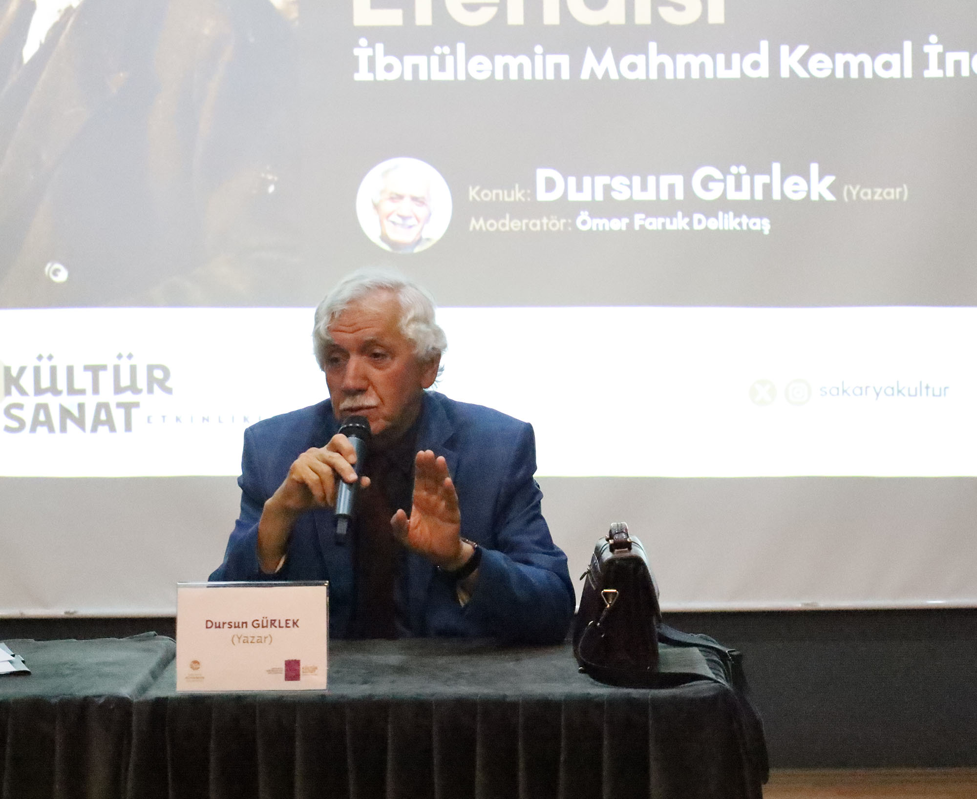 Yazar ve Tarihçi Gürlek, İbnülemin Mahmut Kemal İnal’ı anlattı