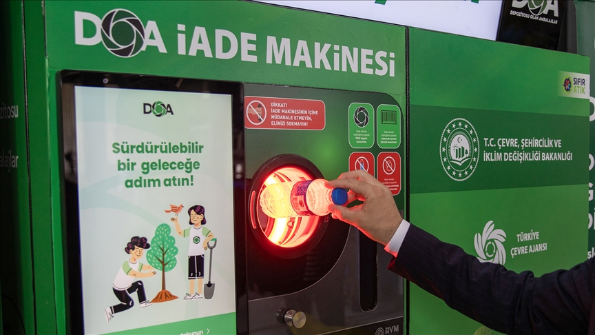 10 ayda 5 milyon ambalaj doğaya karışmadan bertaraf edildi