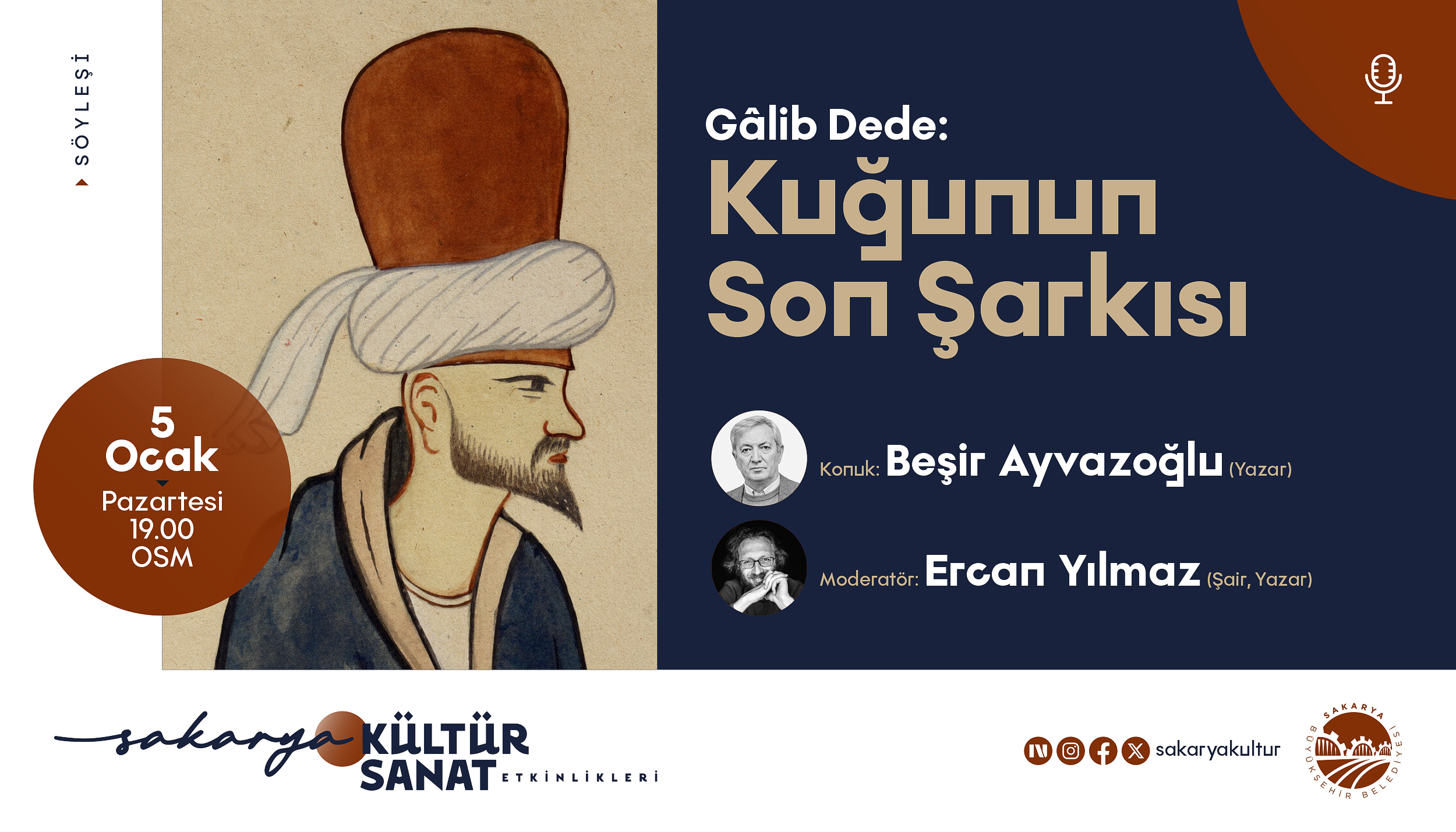 Büyükşehir yeni yılın ilk kültür sanat takvimini açıkladı