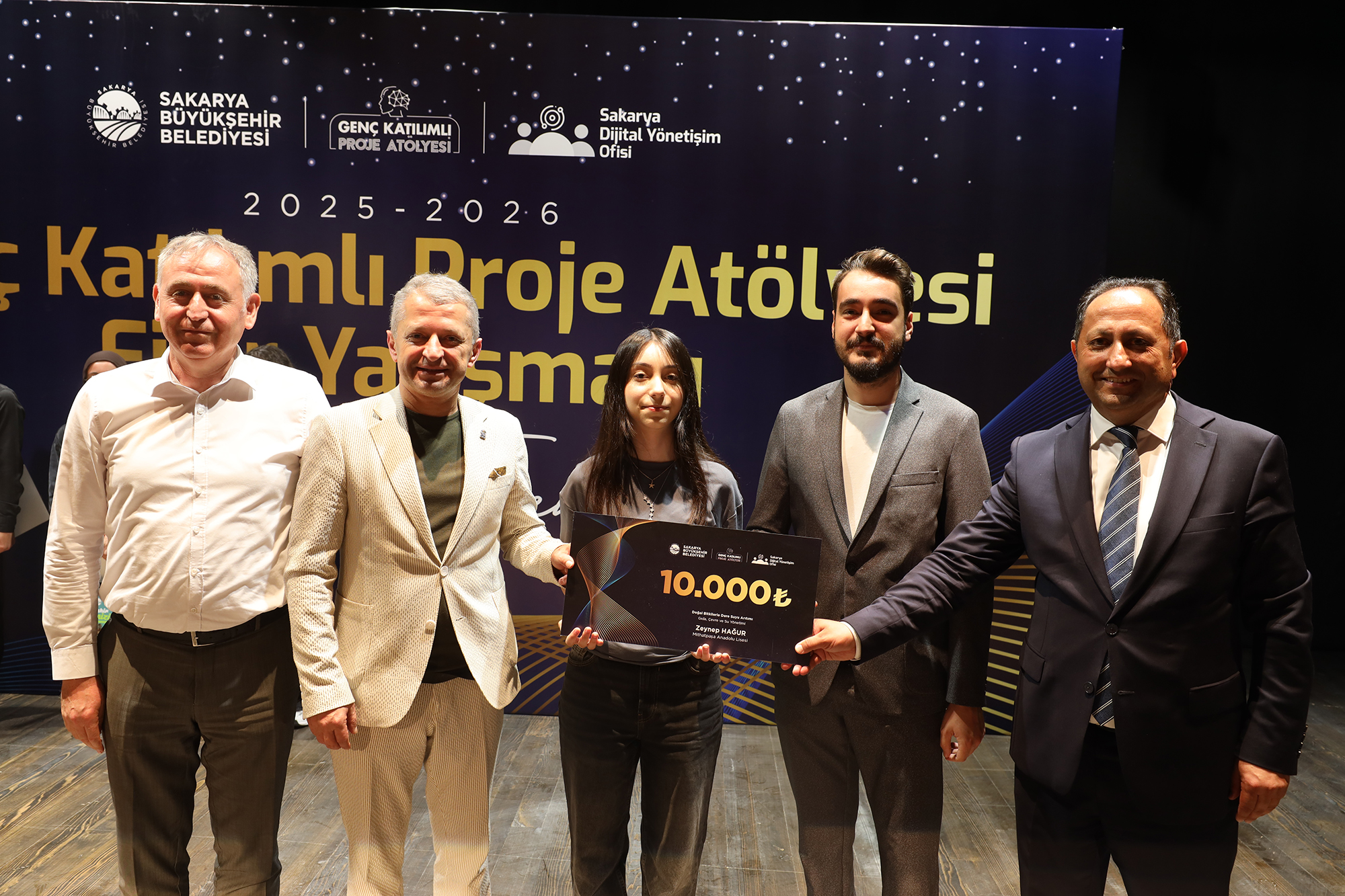 Genç Katılımlı Proje Atölyesi Fikir Yarışmasında ödüller sahiplerini buldu