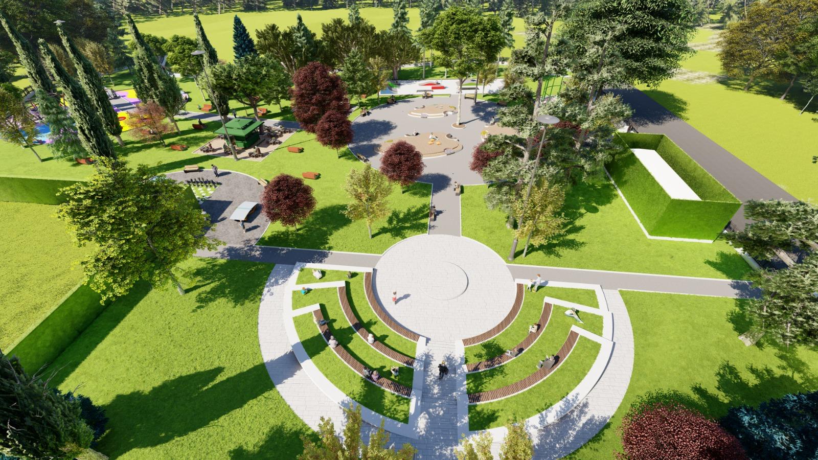 Kaynarca’nın yeni yaşam alanı olacak proje hız kazandı: Trambolinler, 3 pota basket sahası ve kaykay pisti…