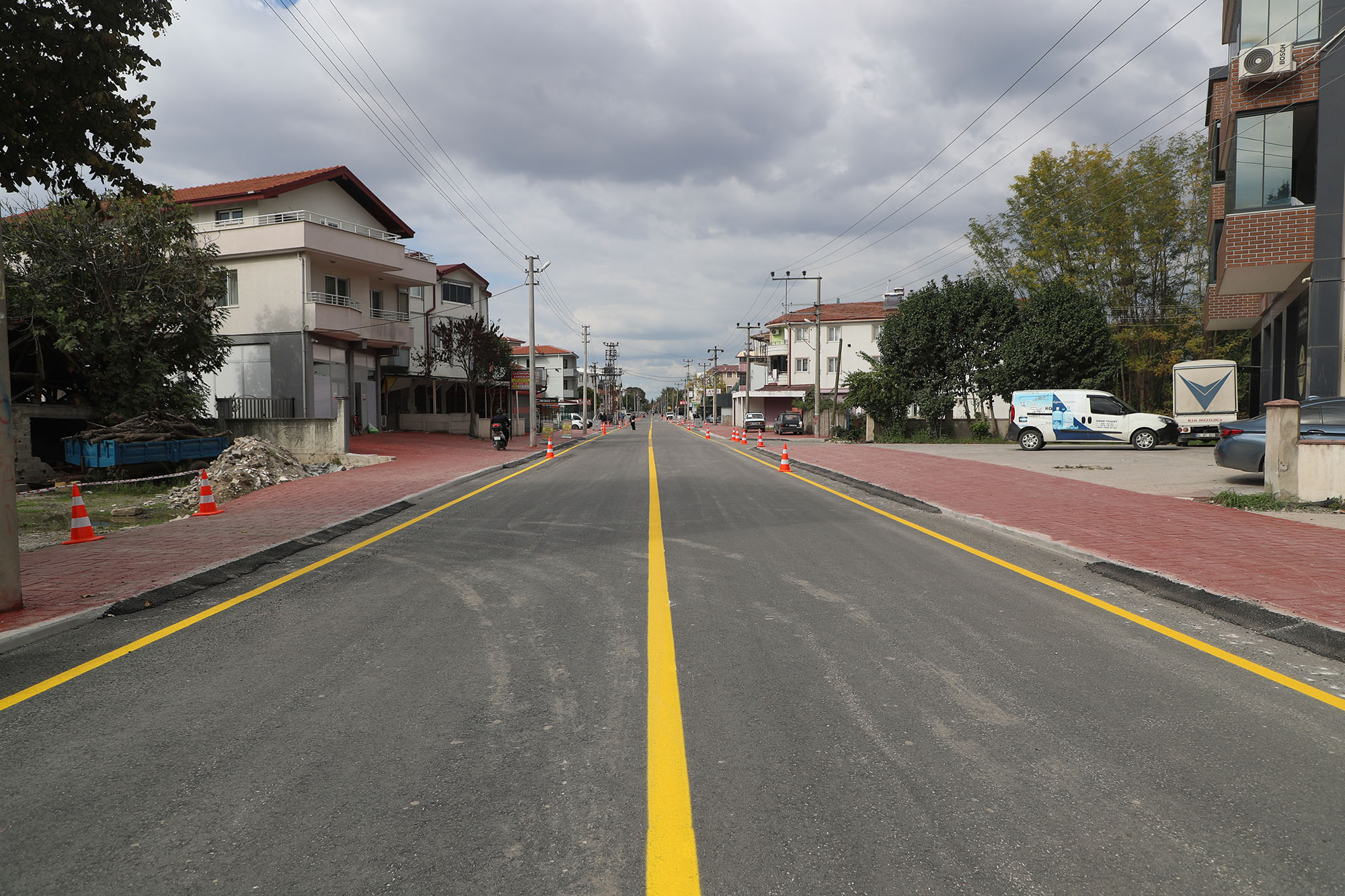 Sil baştan yenilenen Küpçüler Caddesi’ne renk katan son dokunuş