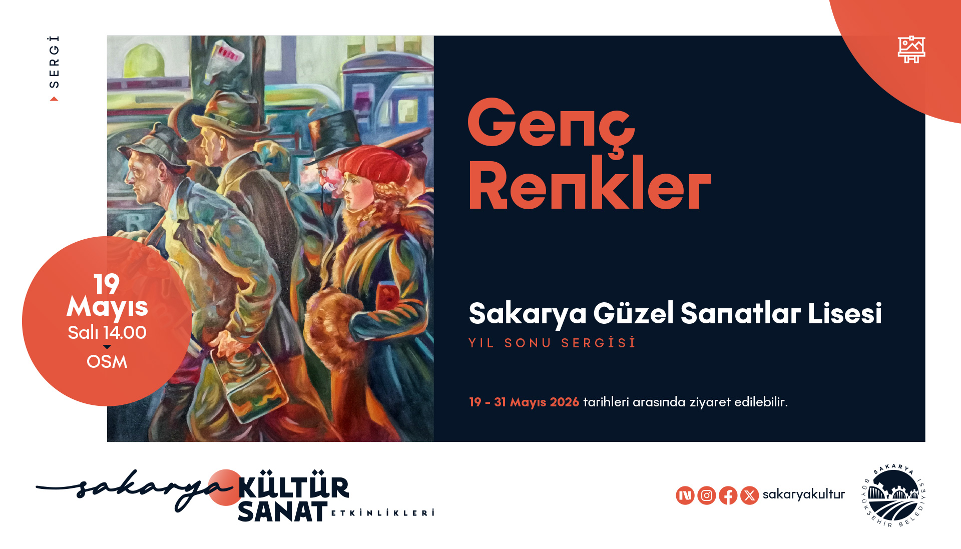 “Genç Renkler” OSM’de sanatseverlerle buluşacak