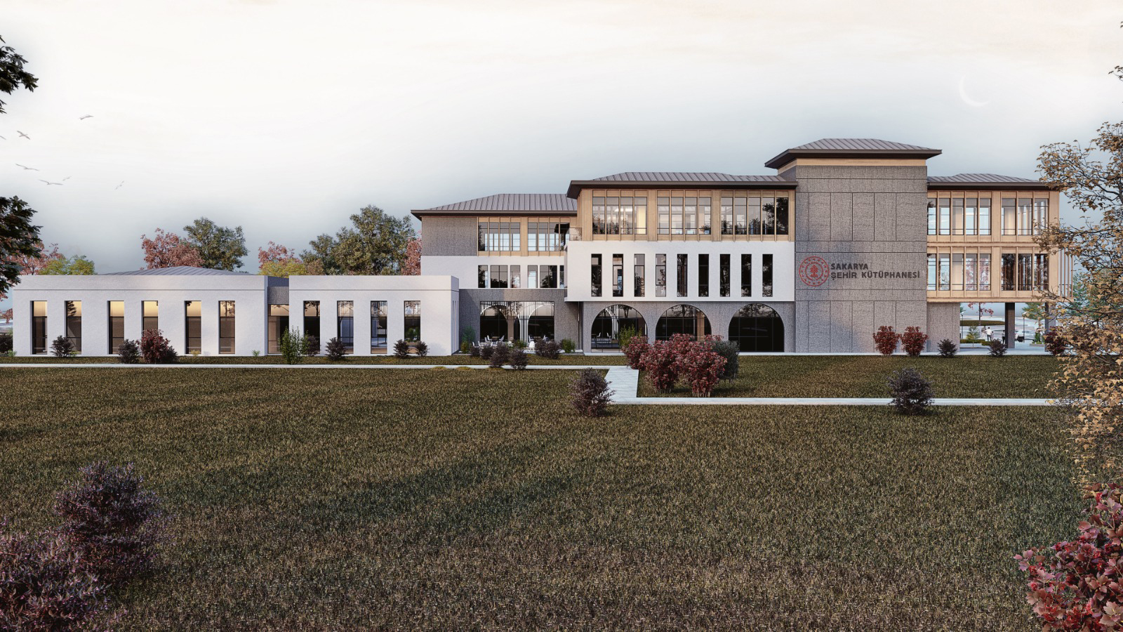 1 milyon kitaplı Şehir Kütüphanesi için ilk kazma vuruldu