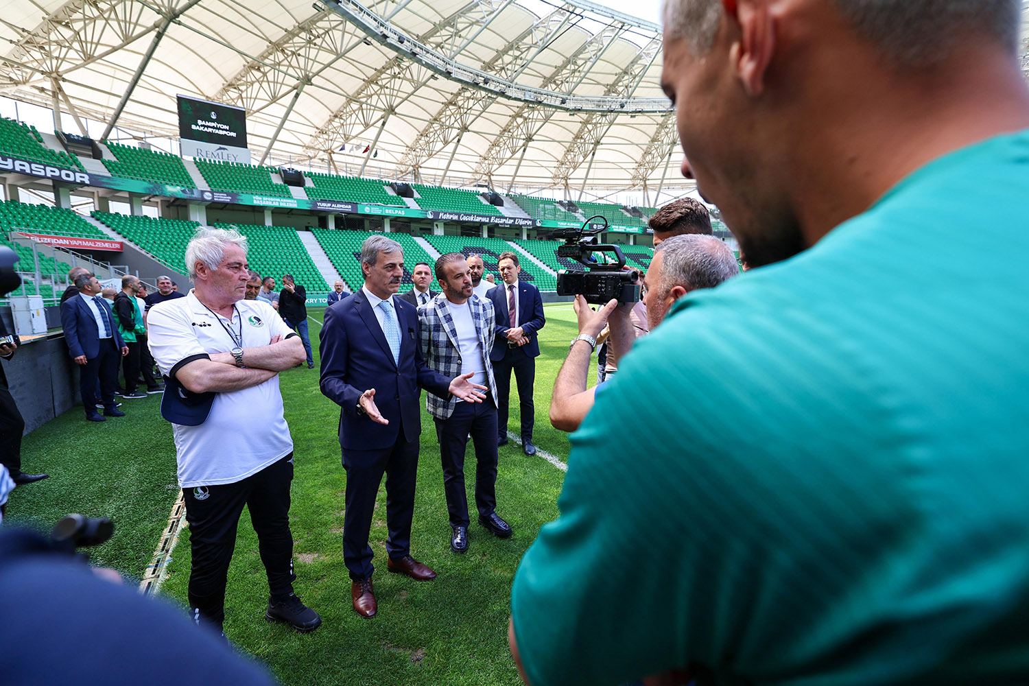Yusuf Alemdar stadyumdan tüm şehre seslendi: “Gün Sakaryaspor’un etrafında kenetlenme günüdür”