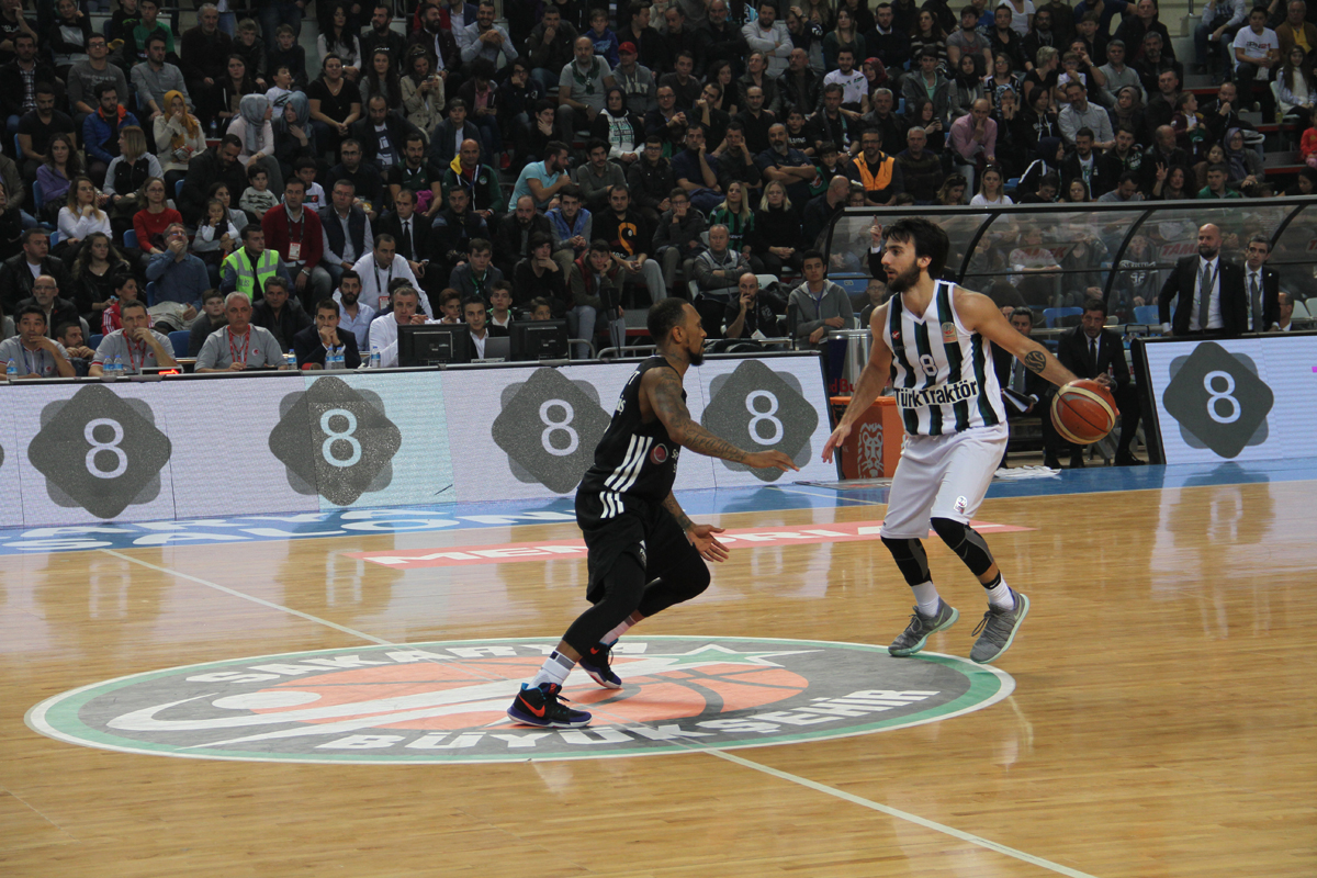 Büyükşehir Basket Beşiktaş’a mağlup oldu