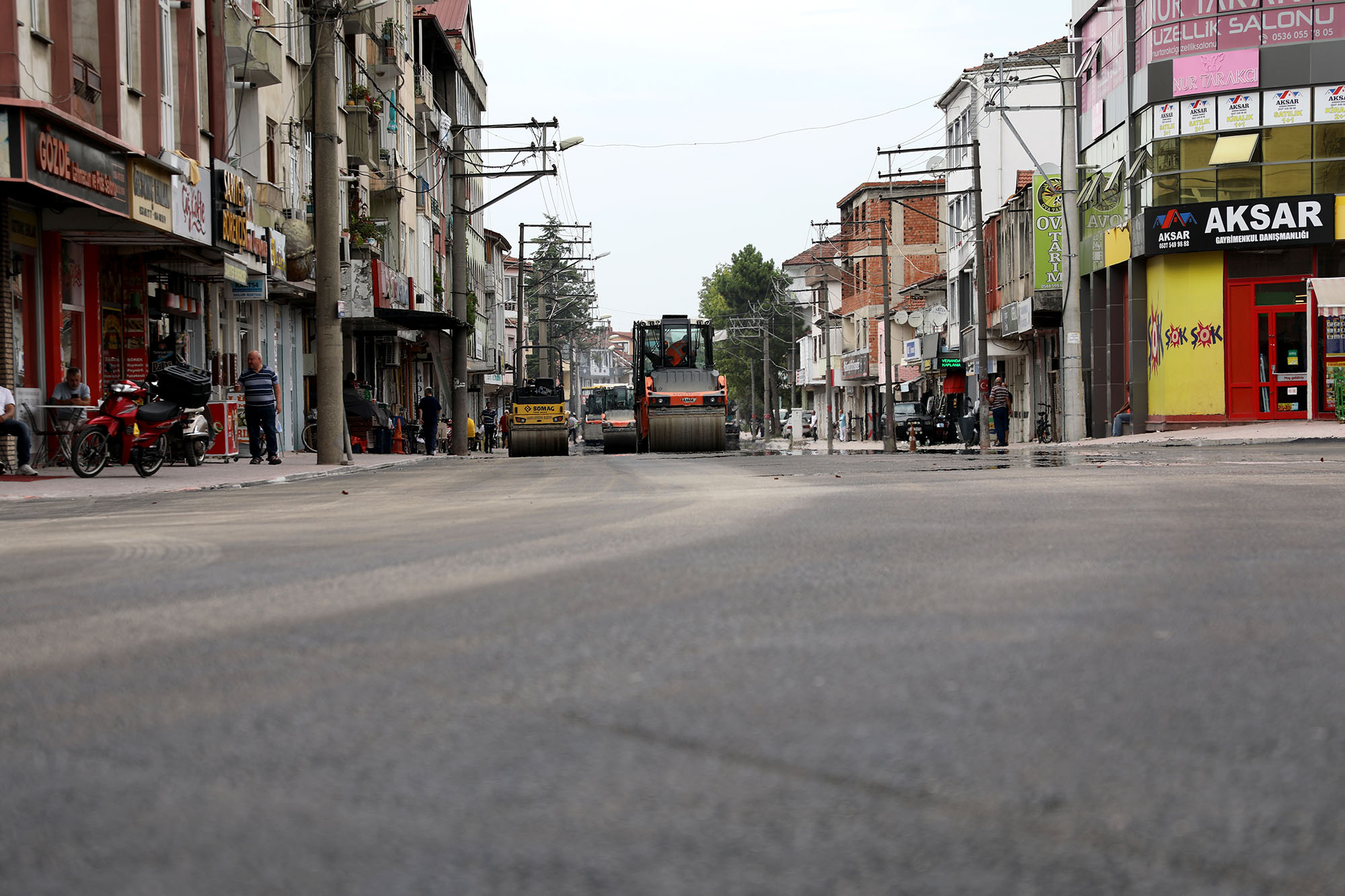 Akyazı’nın en stratejik güzergahı sil baştan yenileniyor