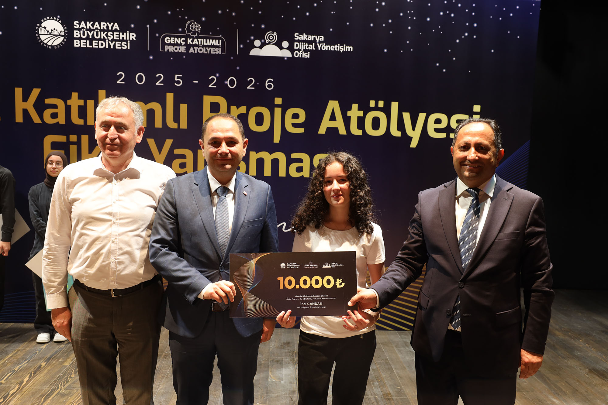 Genç Katılımlı Proje Atölyesi Fikir Yarışmasında ödüller sahiplerini buldu