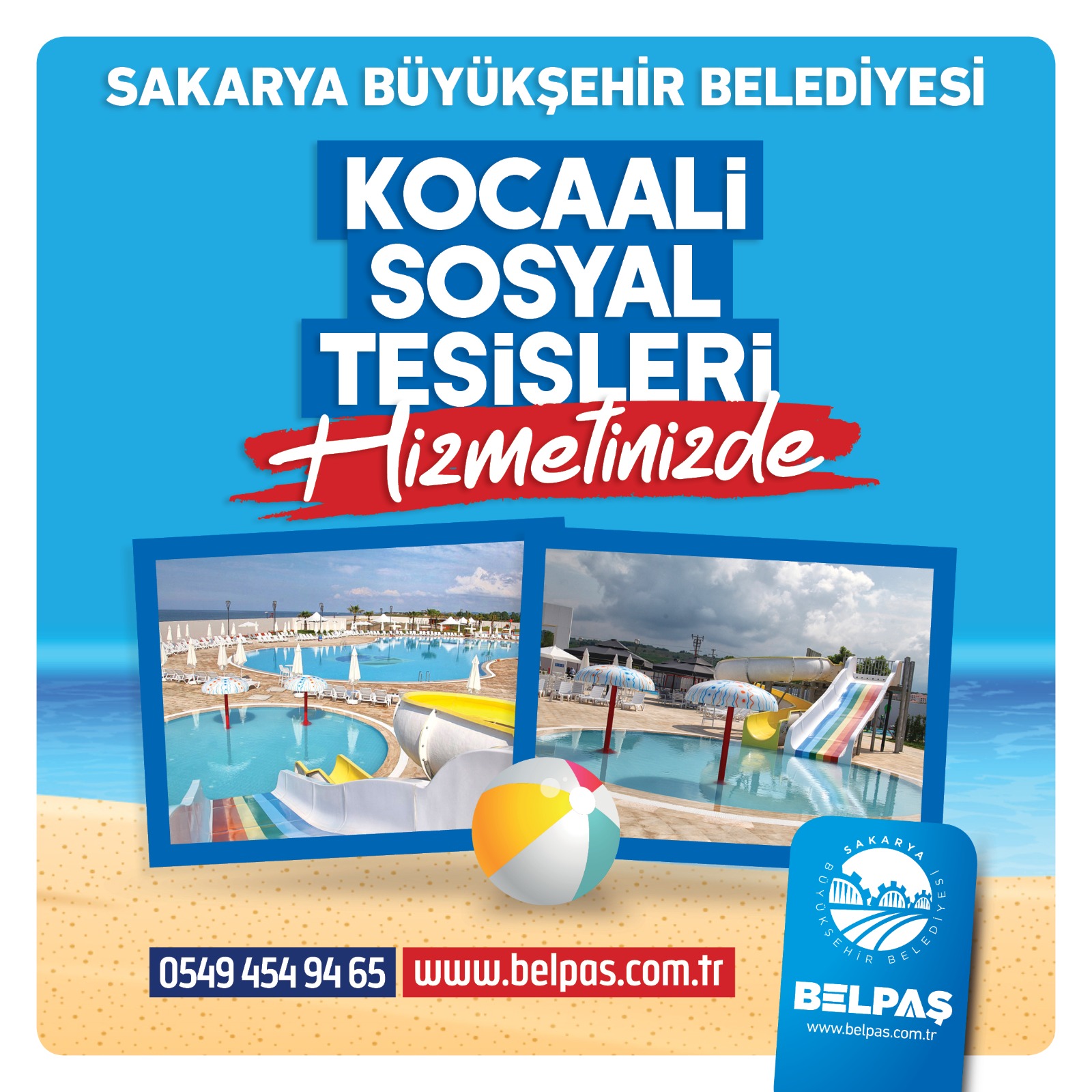 Kocaali Sosyal Tesisleri’nde sezon açıldı