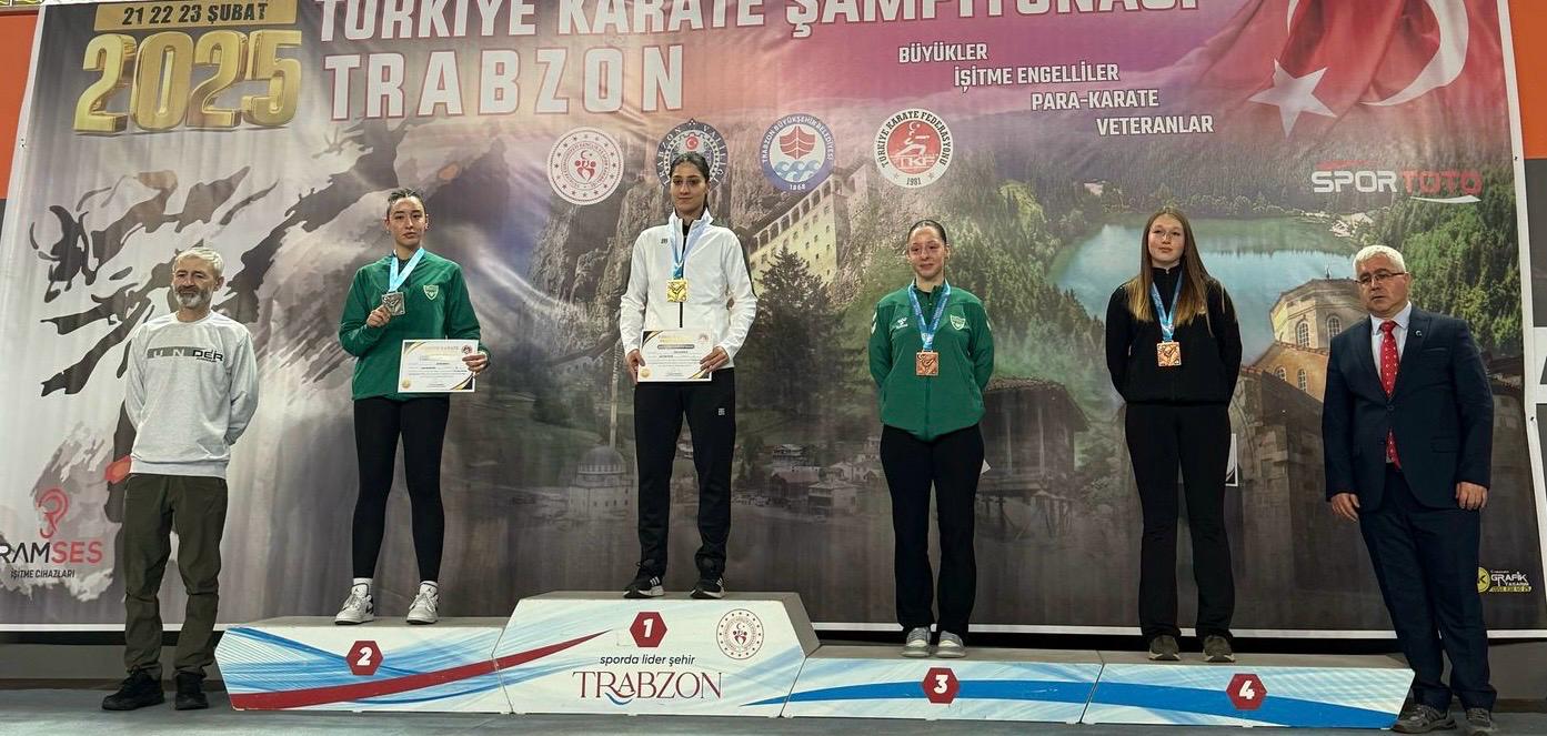 Trabzon’dan dönen Büyükşehir sporcuları Milli Takım biletini aldı