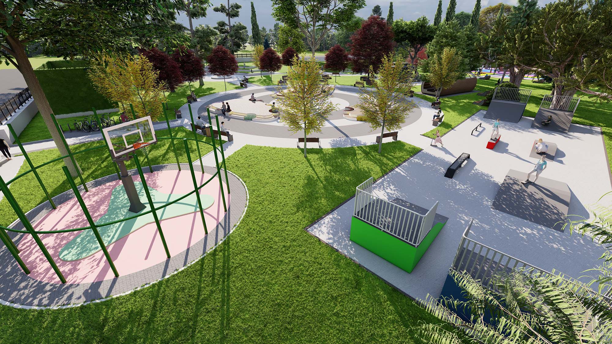 Kaynarca yeni buluşma noktasına kavuşuyor: Satranç alanı, ayak tenisi, tırmanma alanı, kaykay pisti…