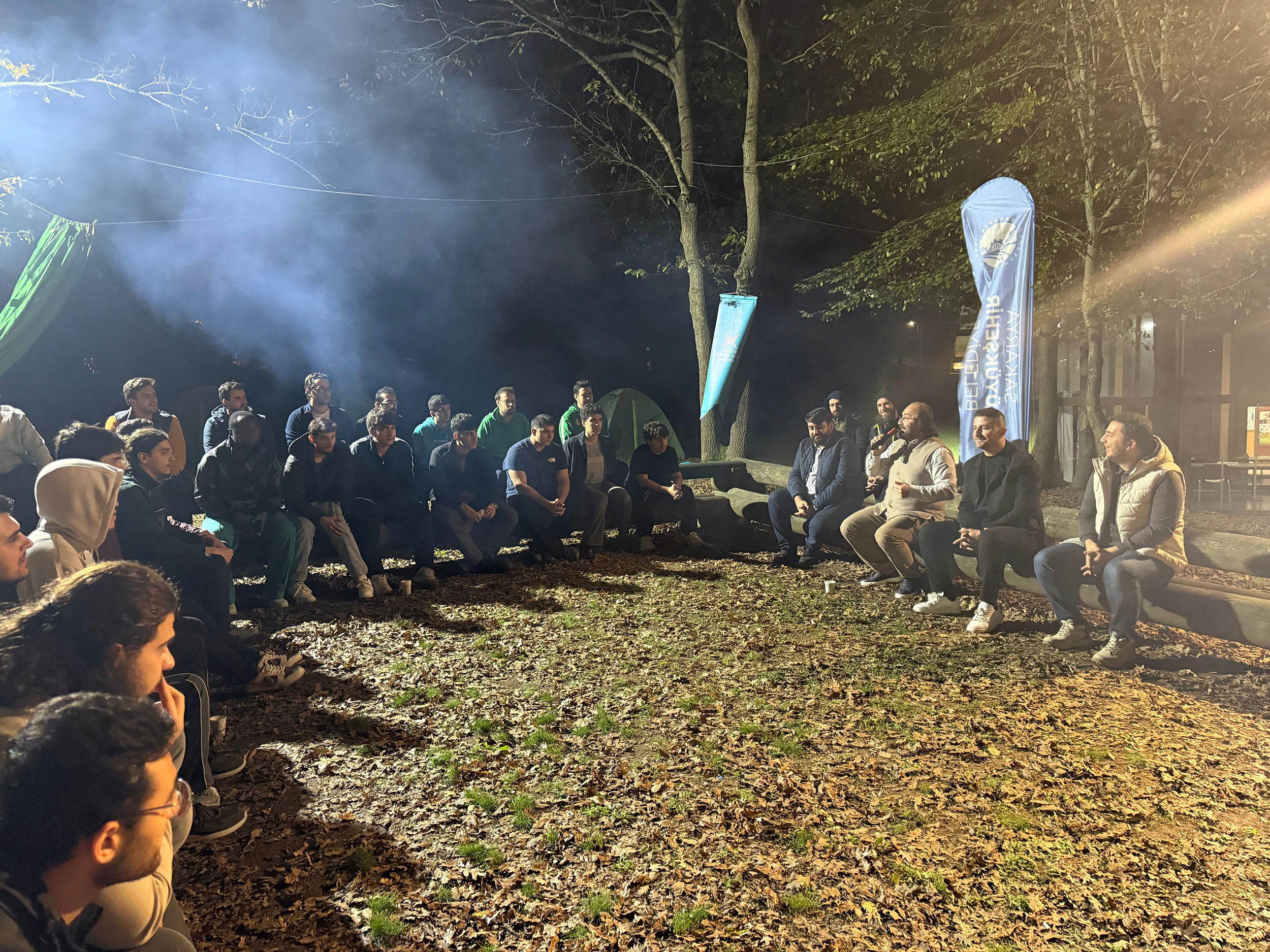 Macera Park gençlerin kamp heyecanının adresi oldu