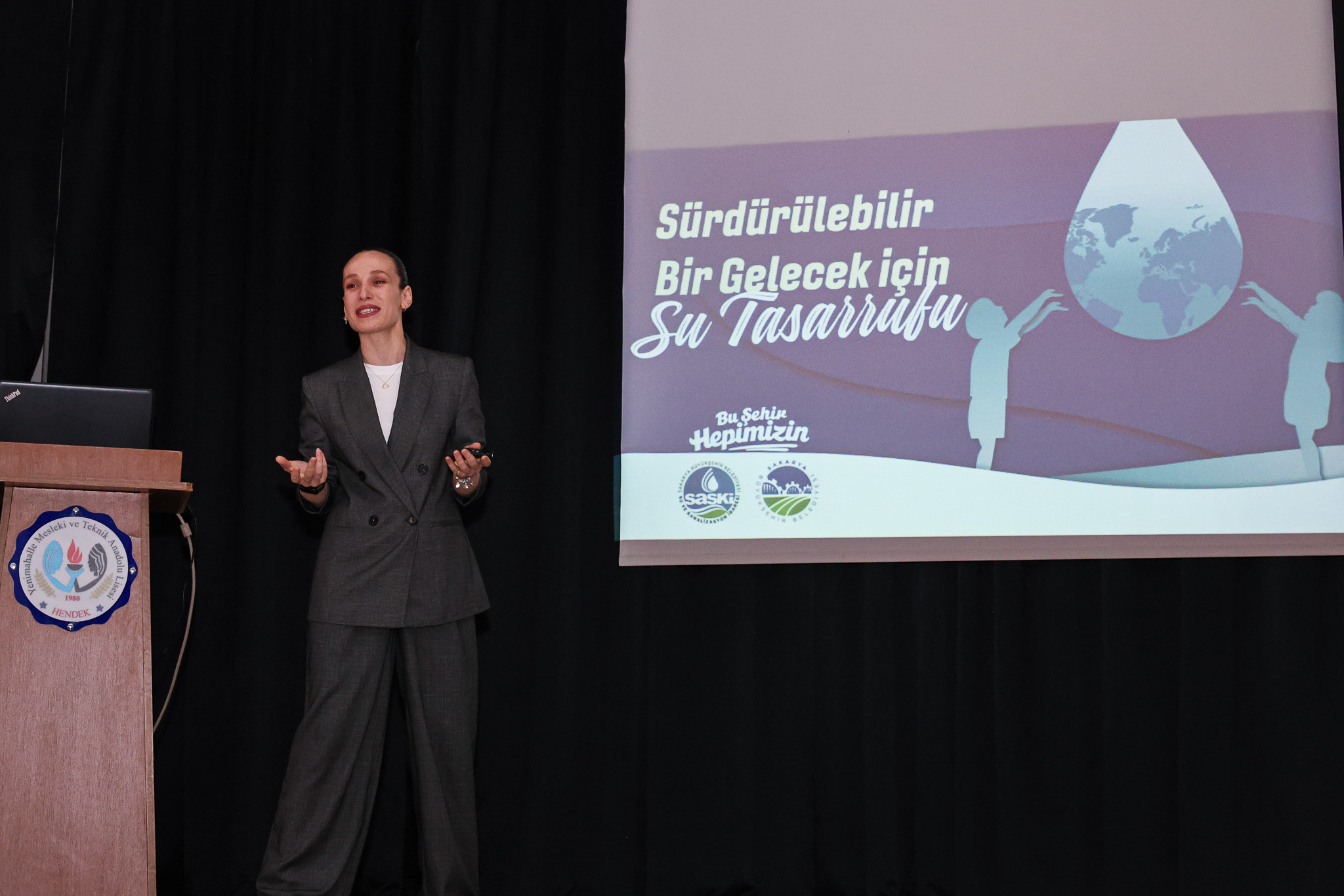 SASKİ, suyun yaşam döngüsünü okul sıralarında anlattı