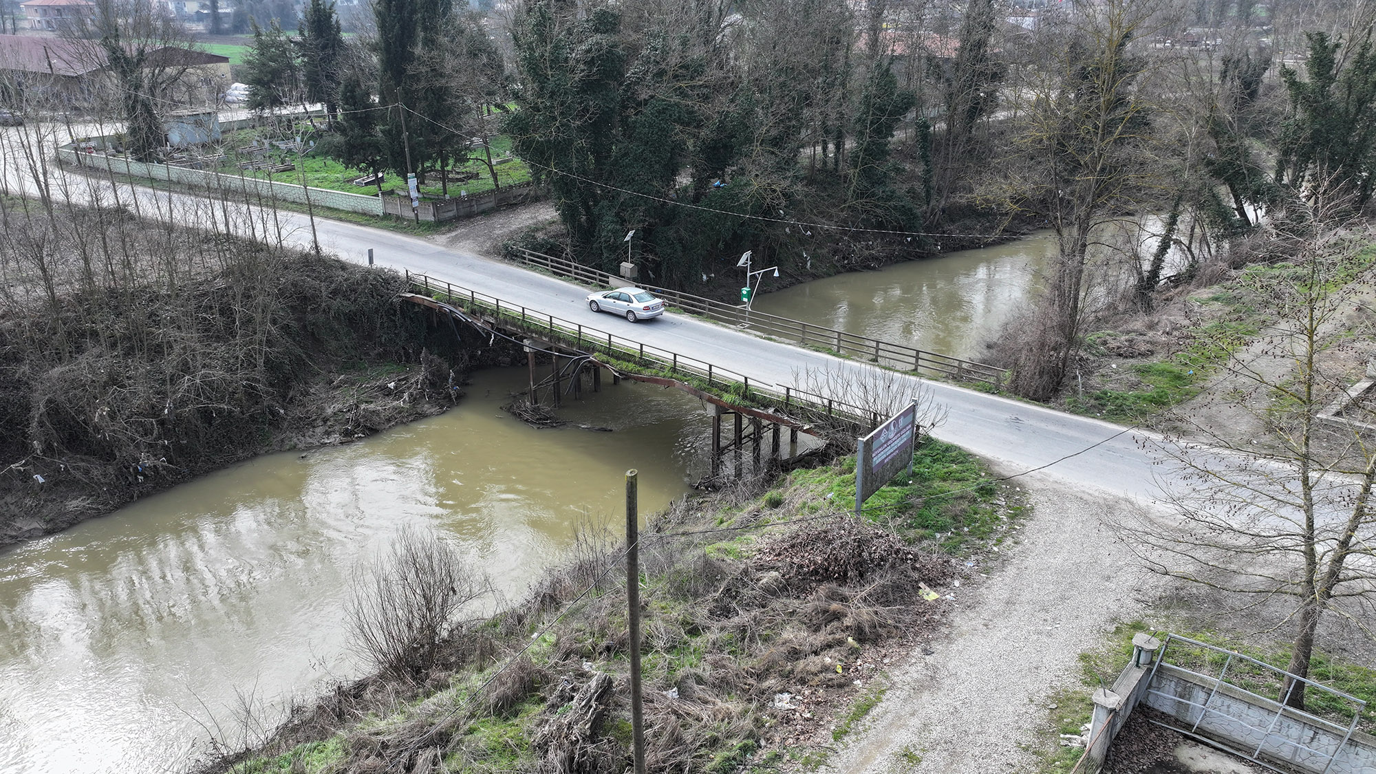 Akyazı’da 20 mahalleyi bağlayan nokta afetlere karşı artık daha güçlü