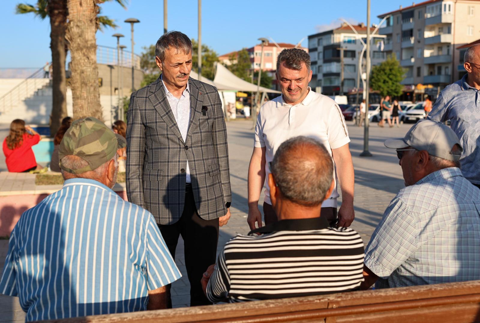 Karasu’yu adım adım gezen Yusuf Alemdar’dan önemli mesaj: "Mavi bayraklar turizmin incisi Karasu'da yeniden dalgalanacak"