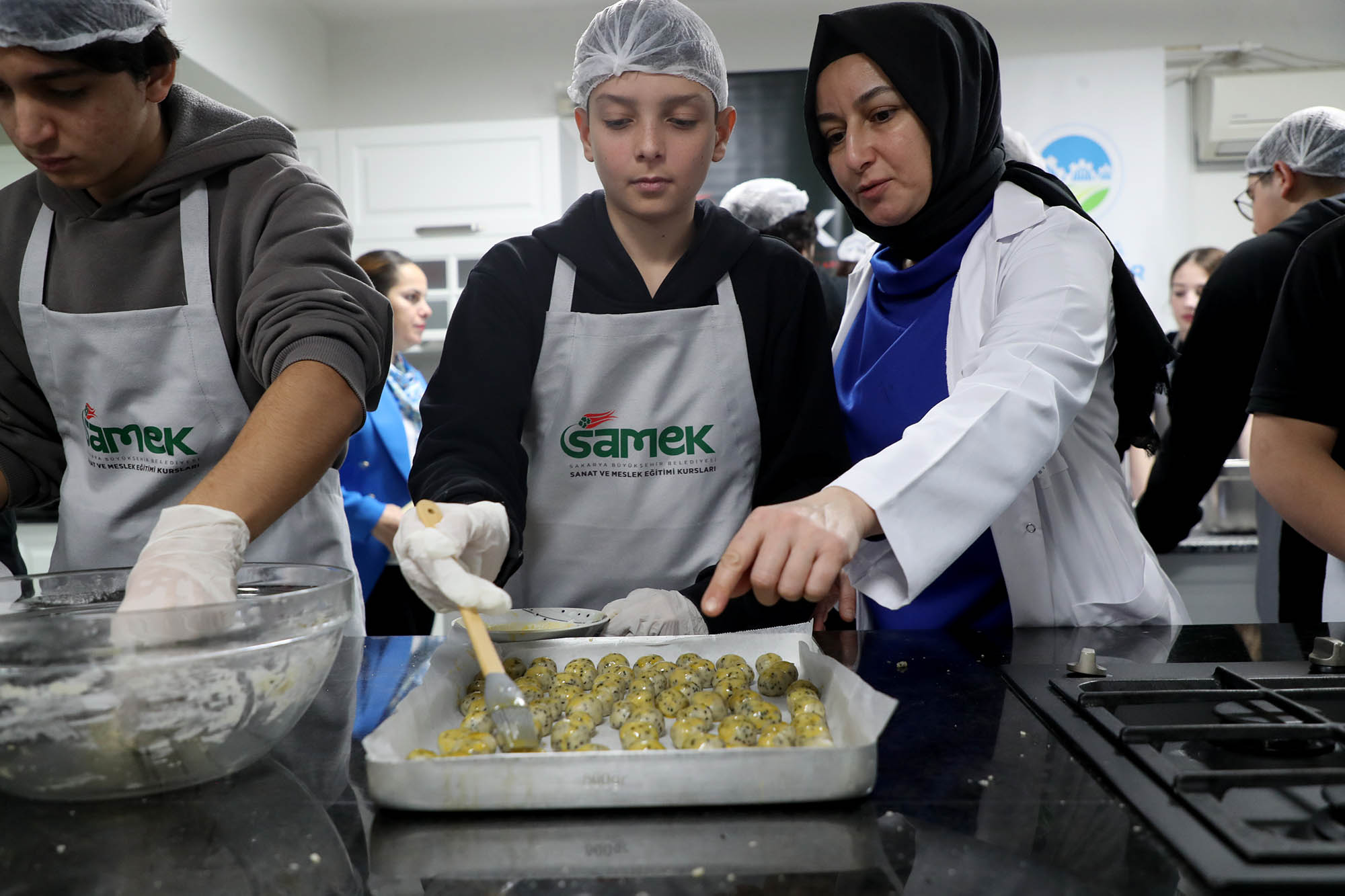 Gastronomide ilk adımı SAMEK Mutfak Atölyesi’nde attılar