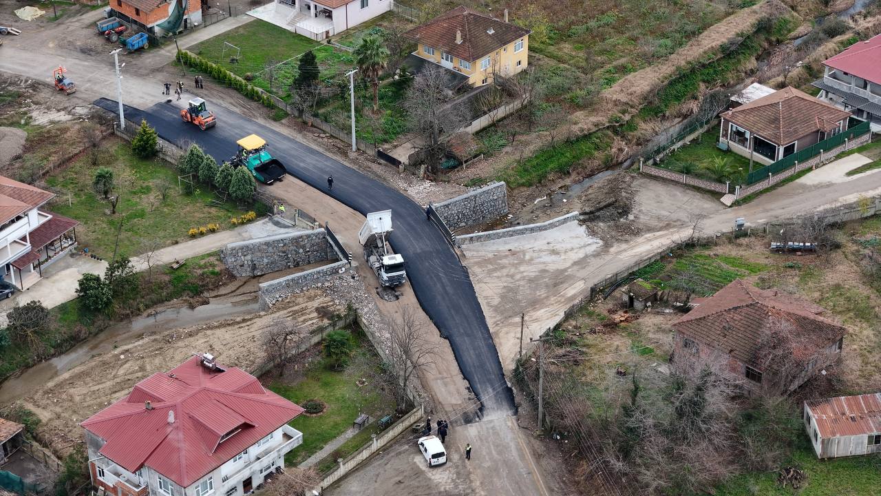 Büyükşehir’den kuzeyde sel ile taşkınlara menfez ve taş duvarlı önlem