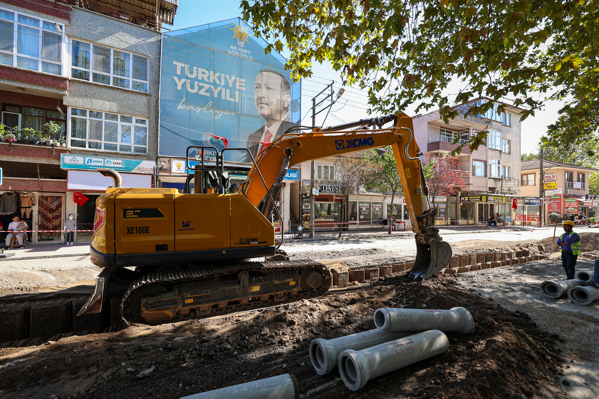 25 kilometrelik projenin yüzde 50’si tamamlandı