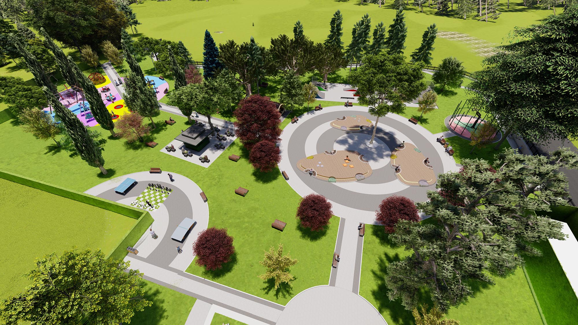 Kaynarca yeni buluşma noktasına kavuşuyor: Satranç alanı, ayak tenisi, tırmanma alanı, kaykay pisti…