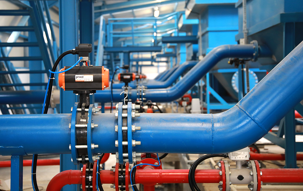 Kuzeyin arıtma tesisi devrede